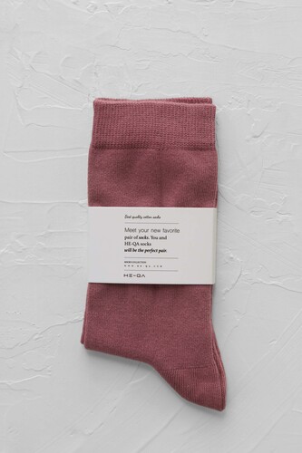 Plain Ankle Socks Orchid 