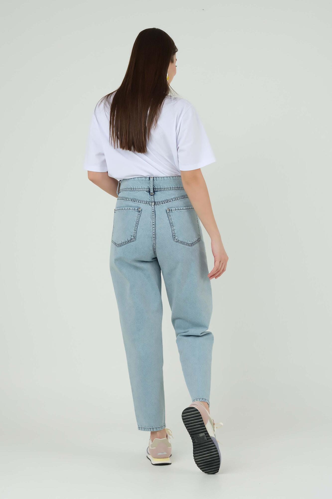 Balloon Jean Ice Blue - 4