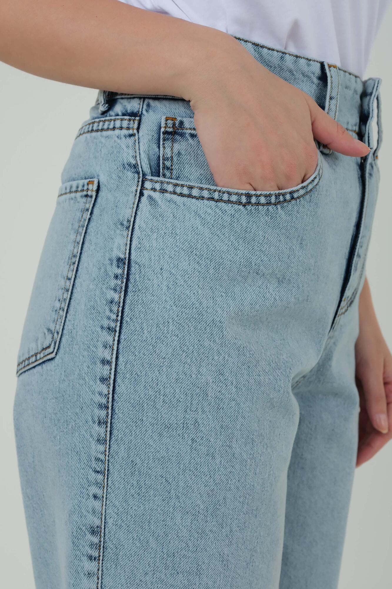 Balloon Jean Ice Blue - 2