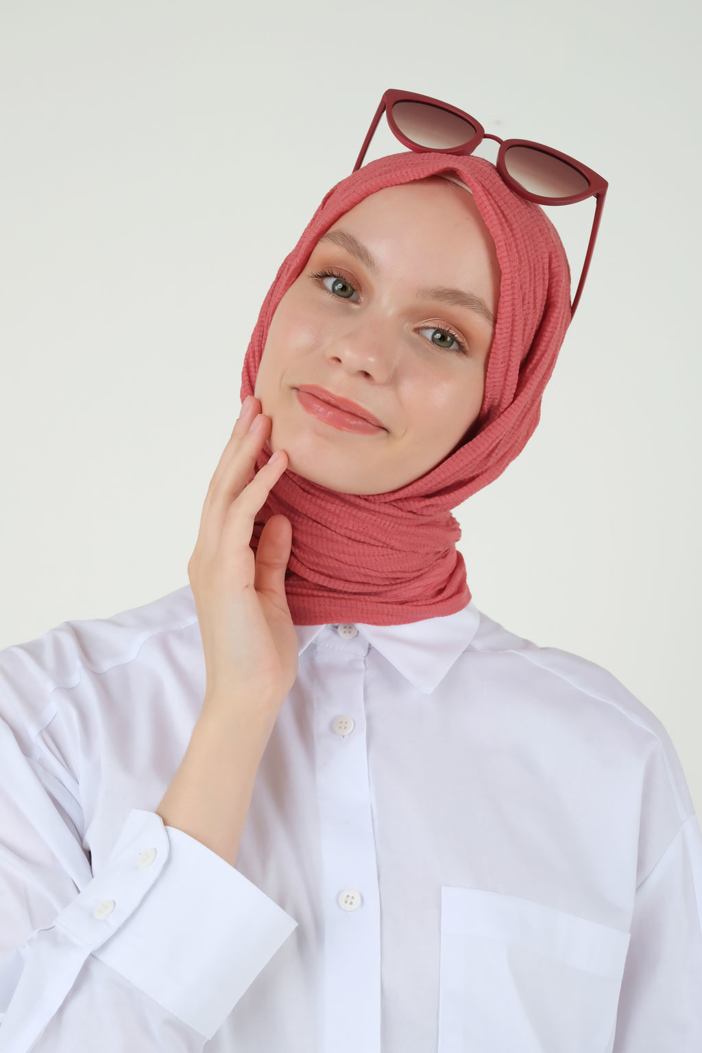 Natural Shawl Ultra Pink - 5