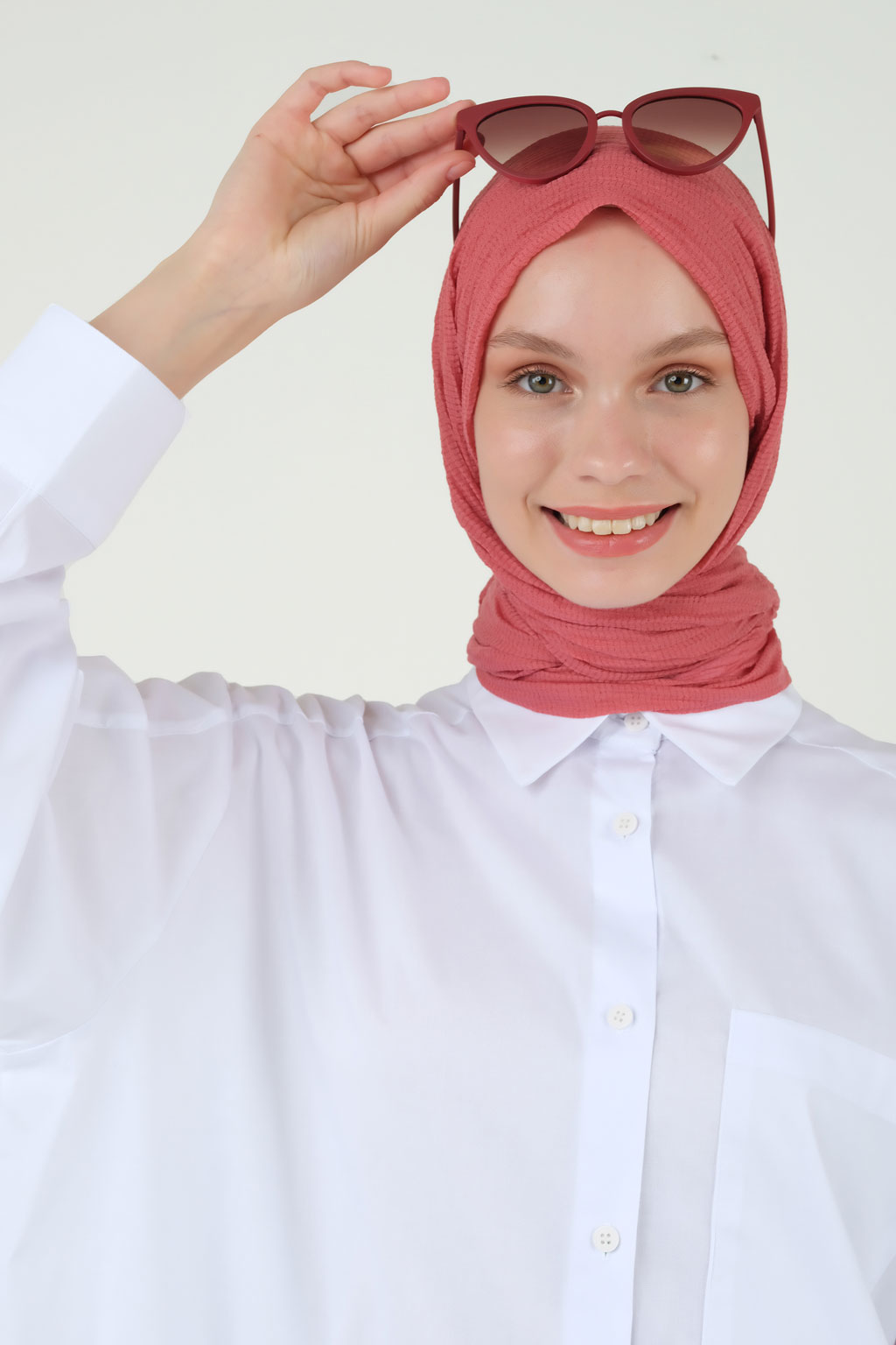 Natural Shawl Ultra Pink - HE-QA