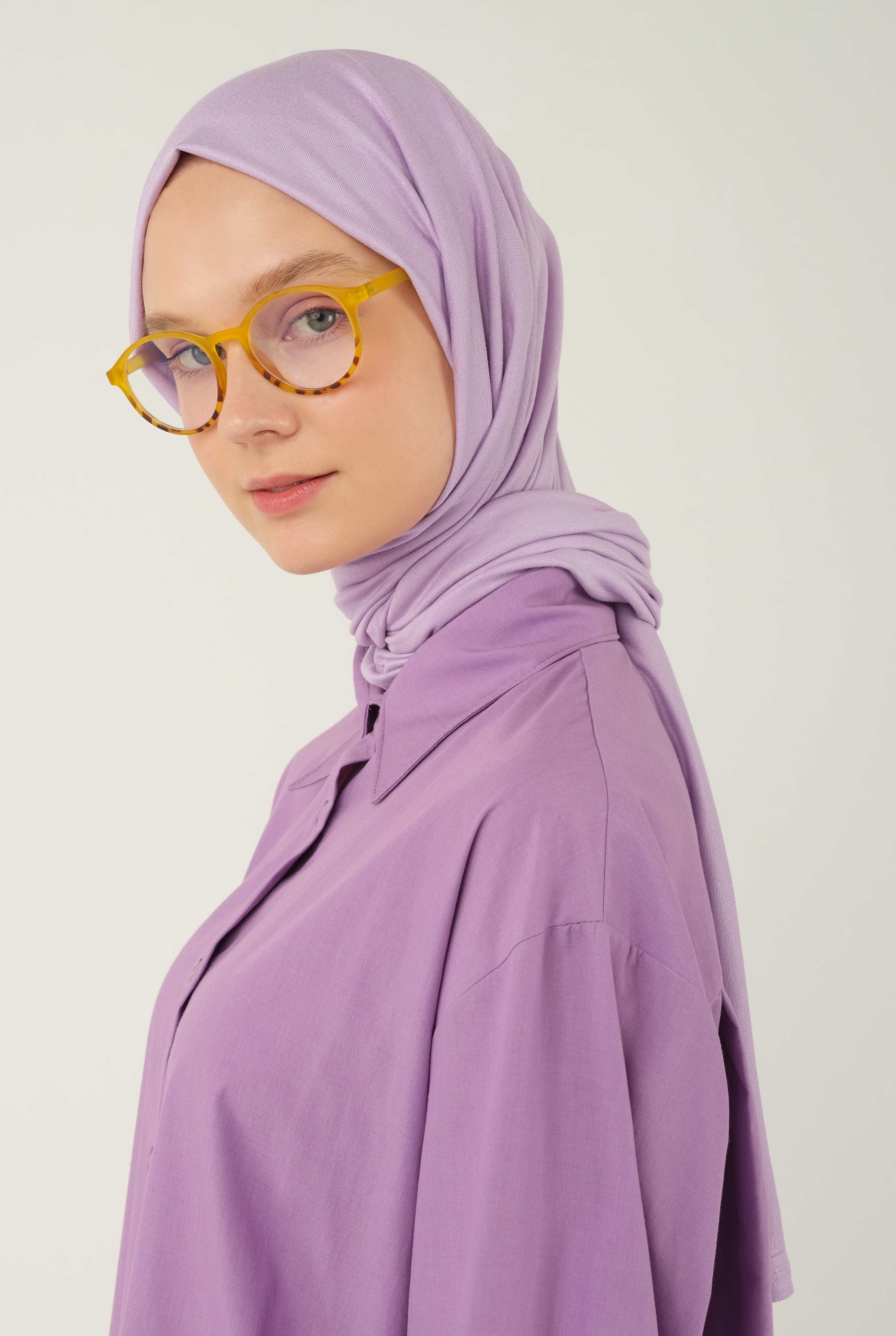 Combed Shawl Light Lilium - 1