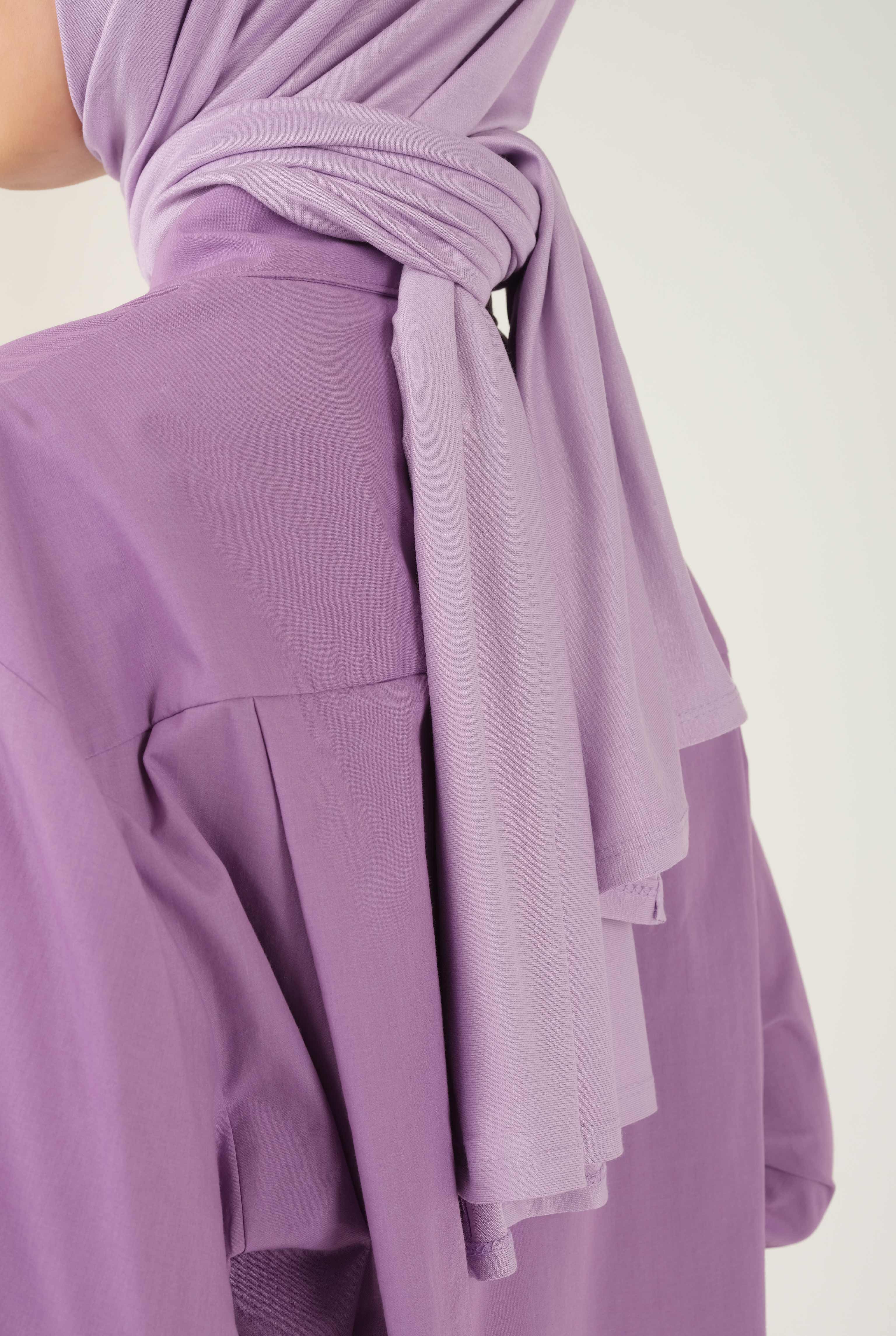 Combed Shawl Light Lilium - 4