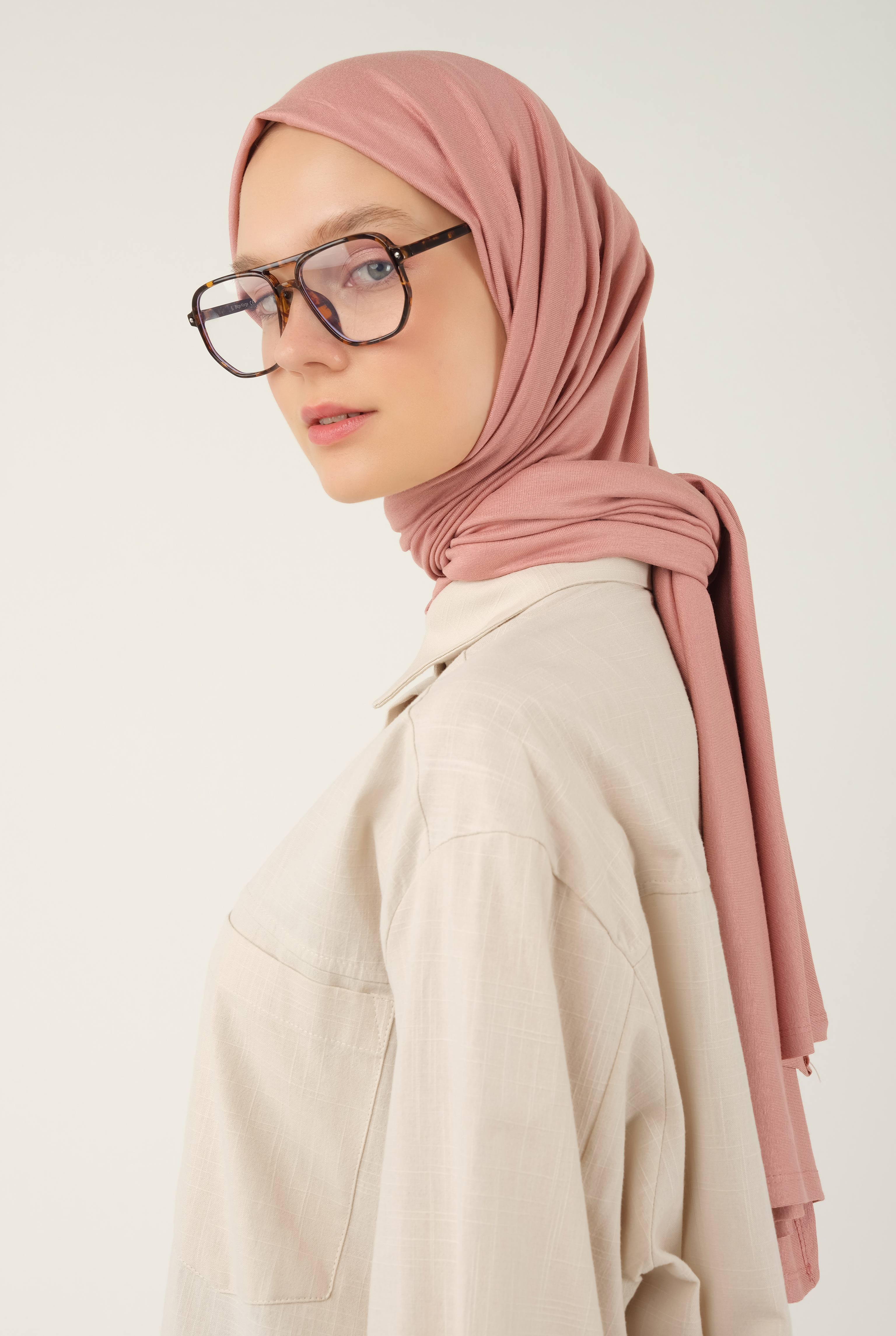 Combed Shawl Soft Pink - 3