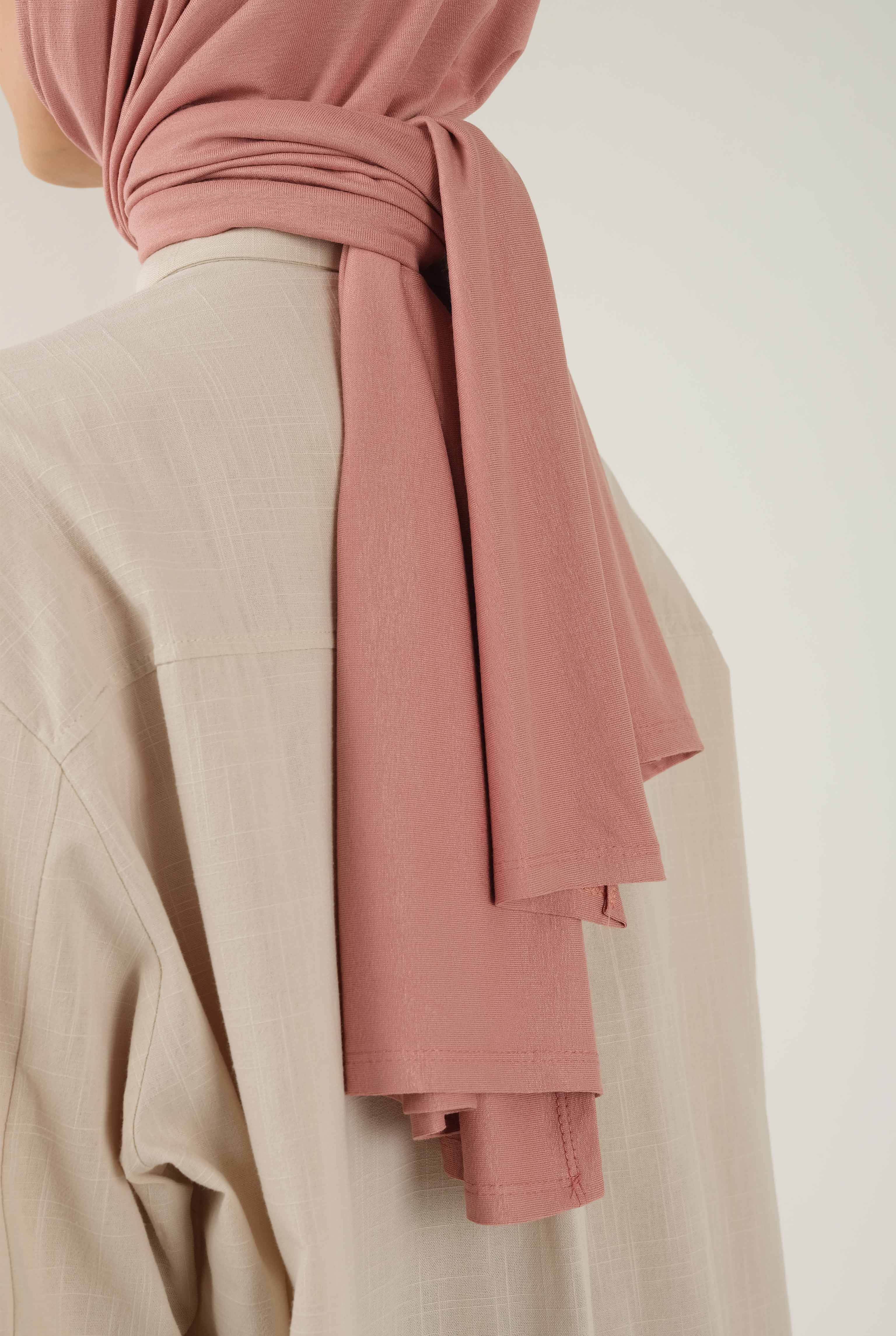 Combed Shawl Soft Pink - 4