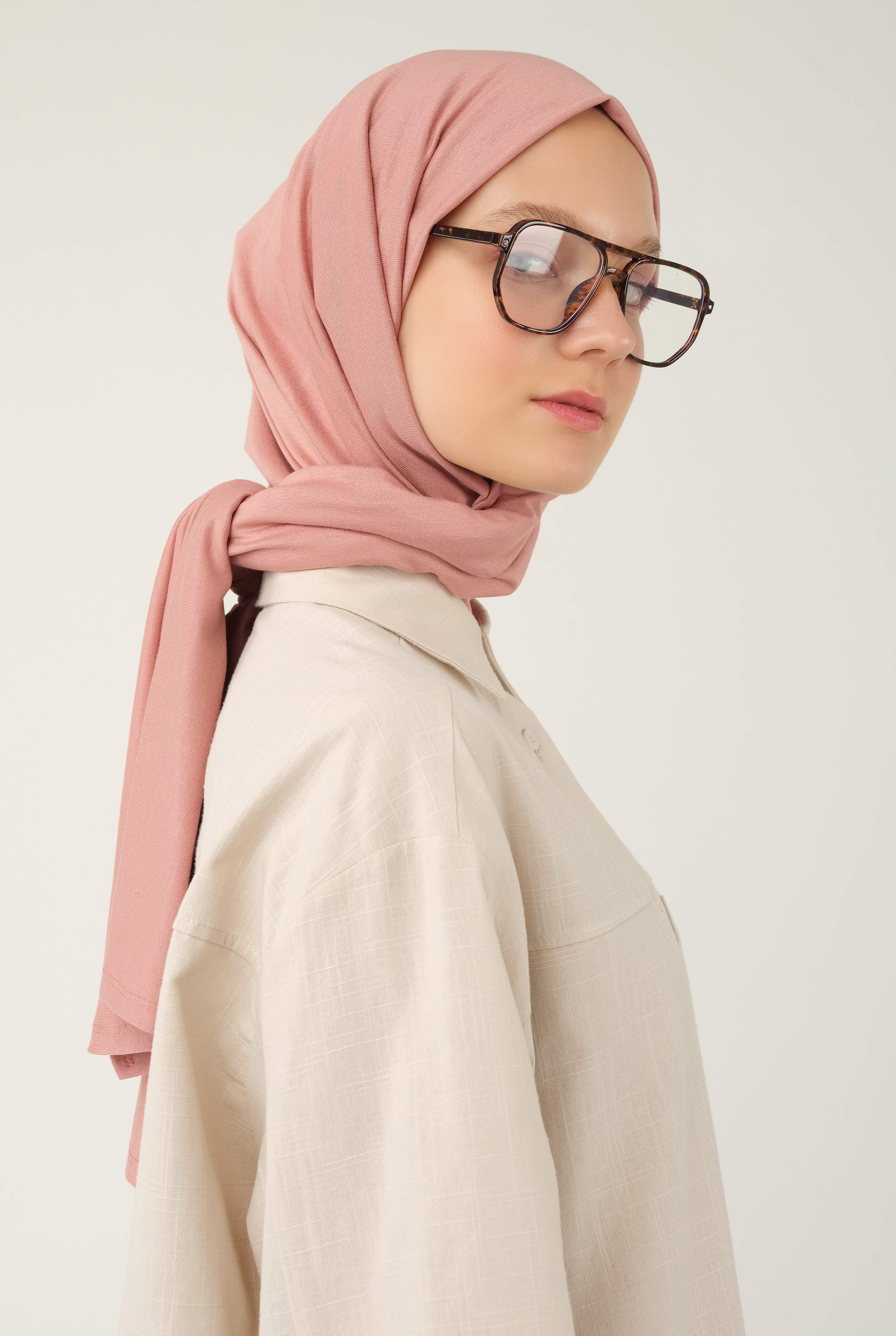 Combed Shawl Soft Pink - HE-QA