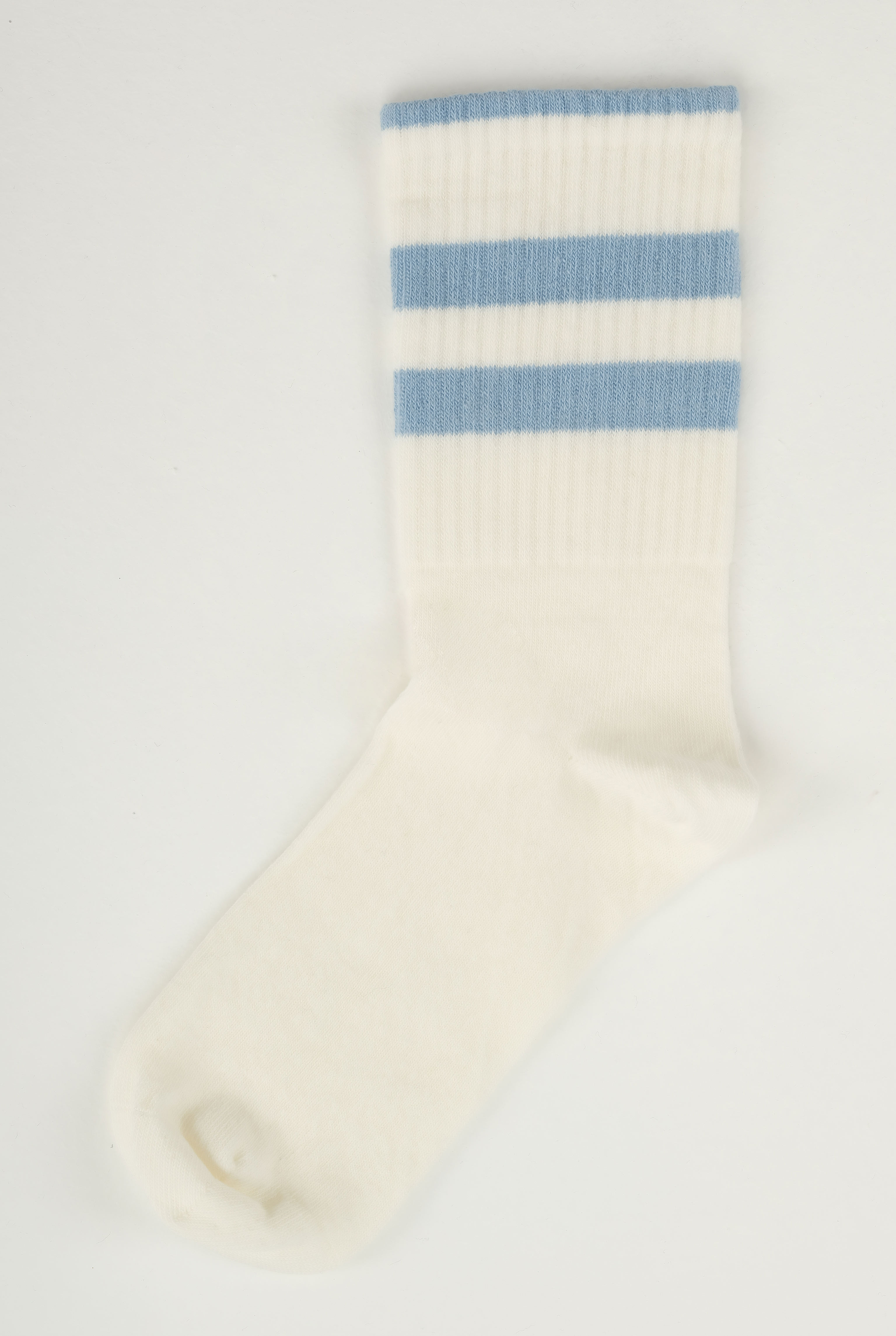 Elastic Brouded Ankle Sock Baby Blue - 2