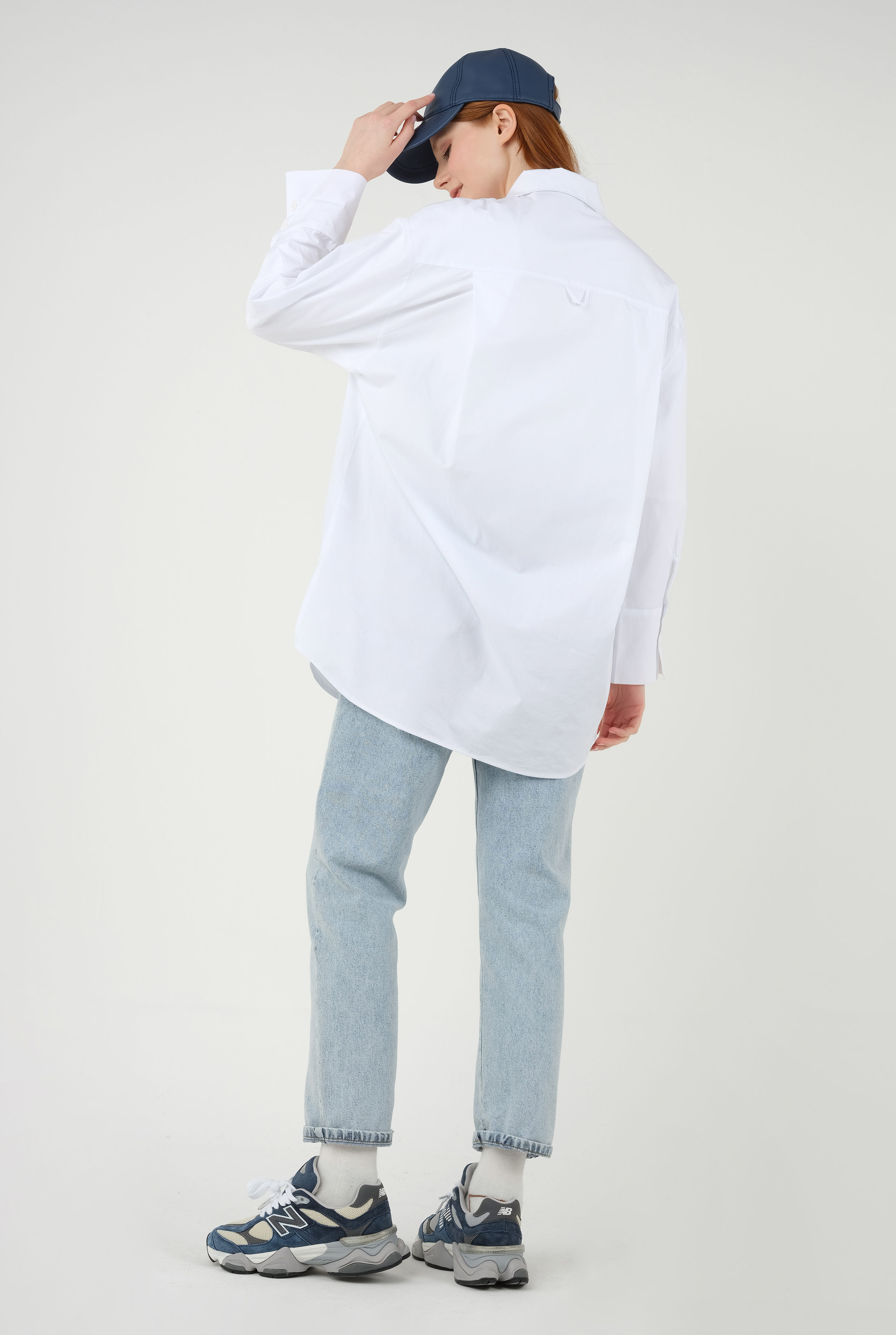 Poplin Shirt Short White - 5