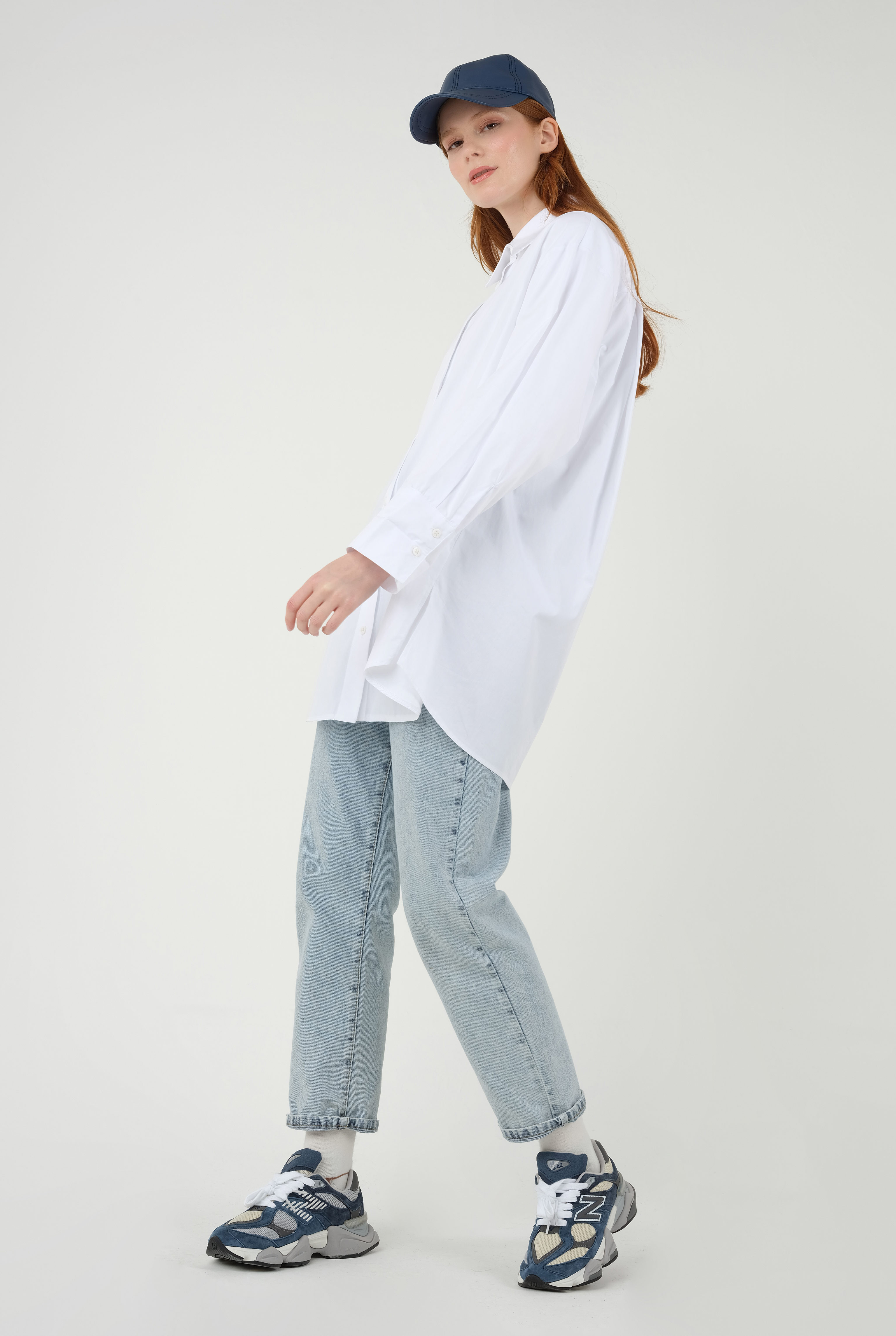 Poplin Shirt Short White - 4