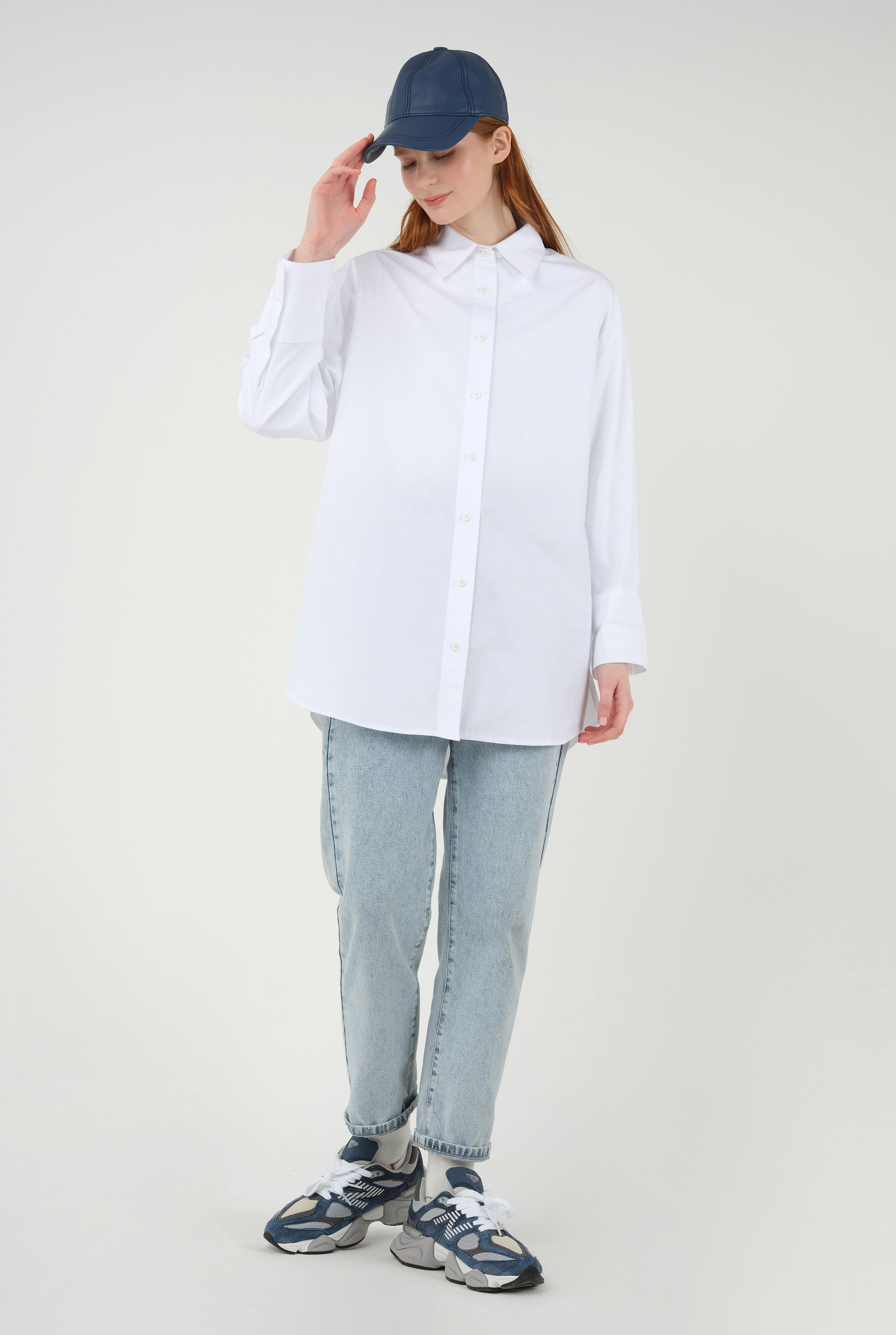 Poplin Shirt Short White - 2