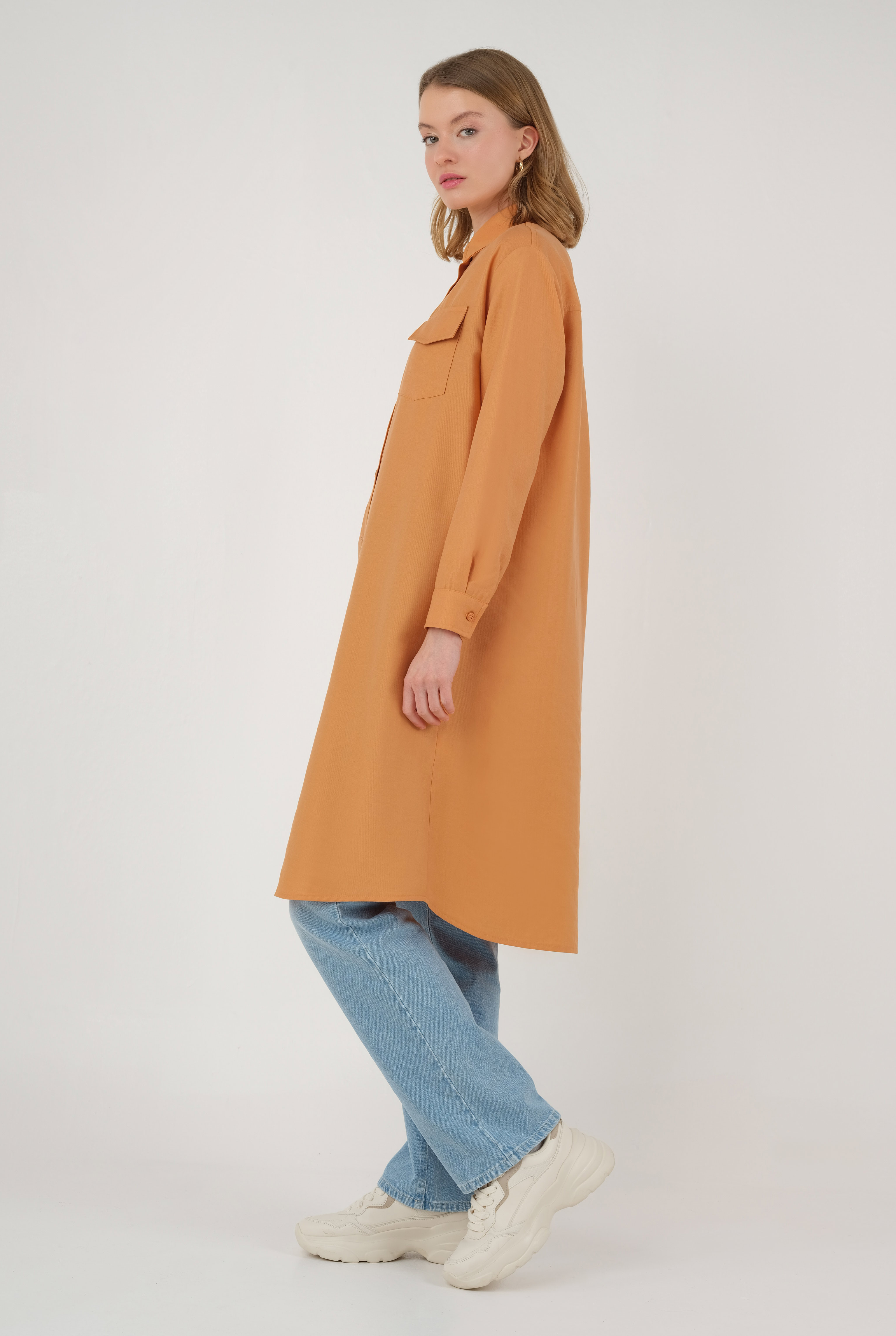 Partite Modal Shirt Peach Fuzz - 2