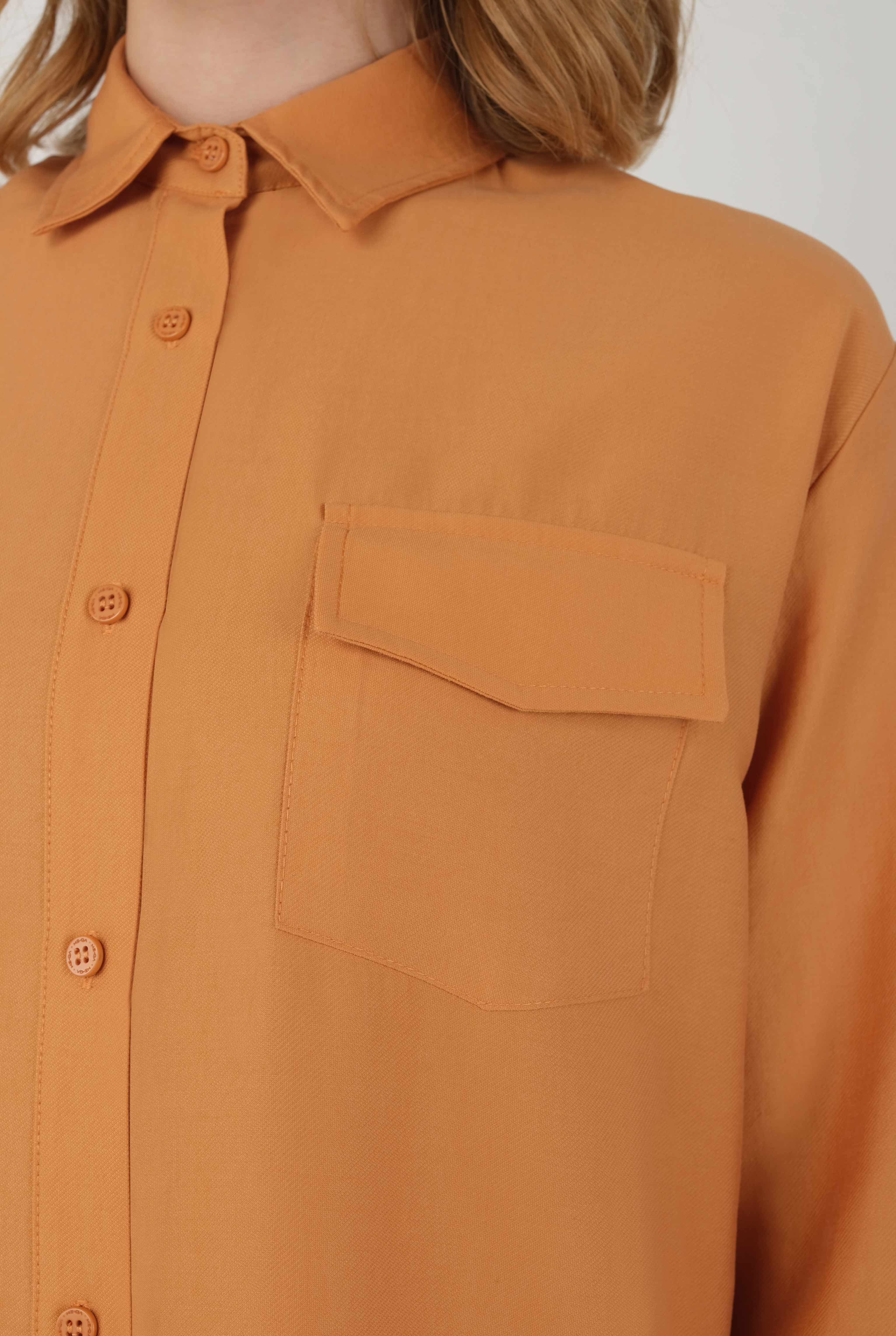 Partite Modal Shirt Peach Fuzz - 4