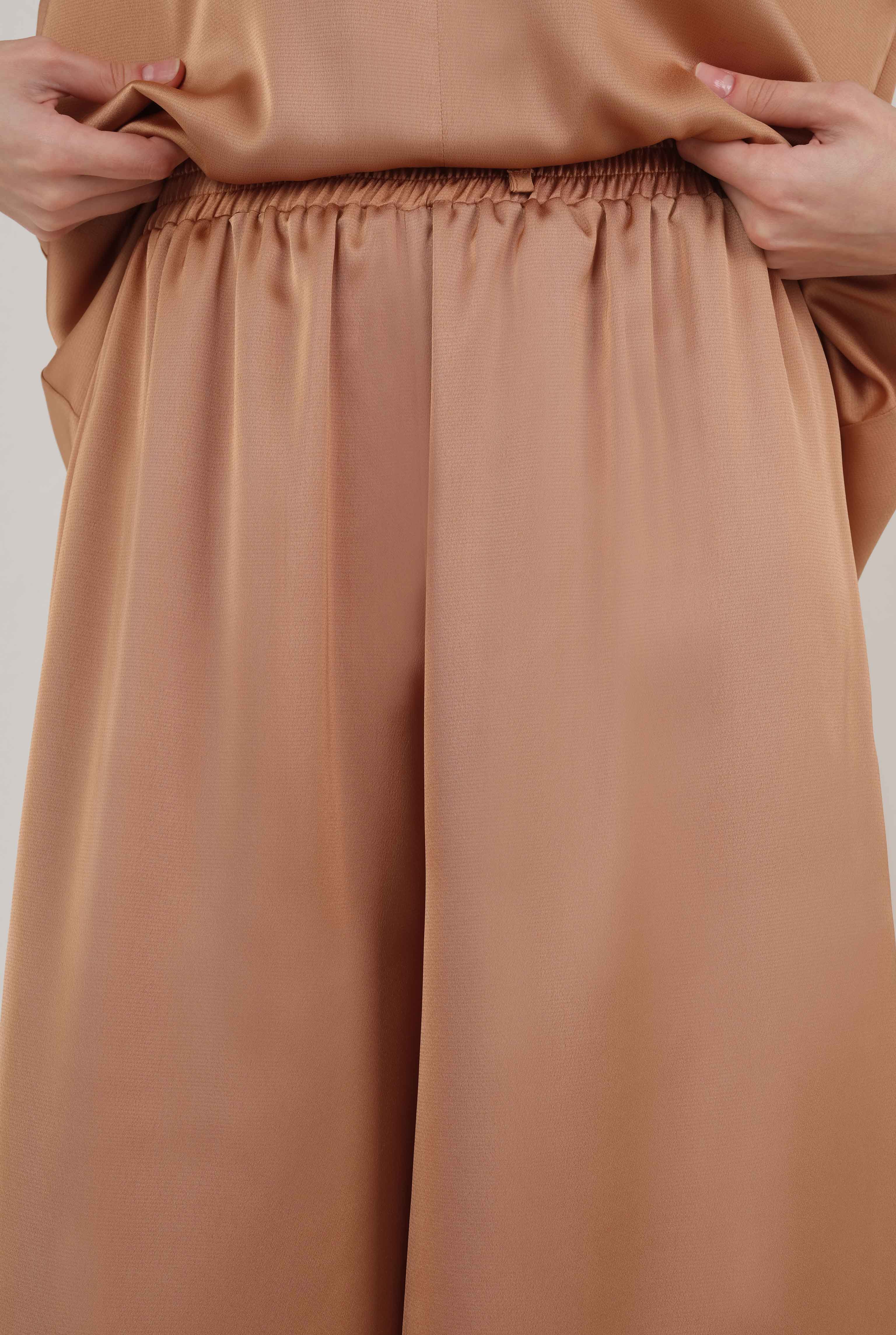 Basic Satin Set Salmon - 4