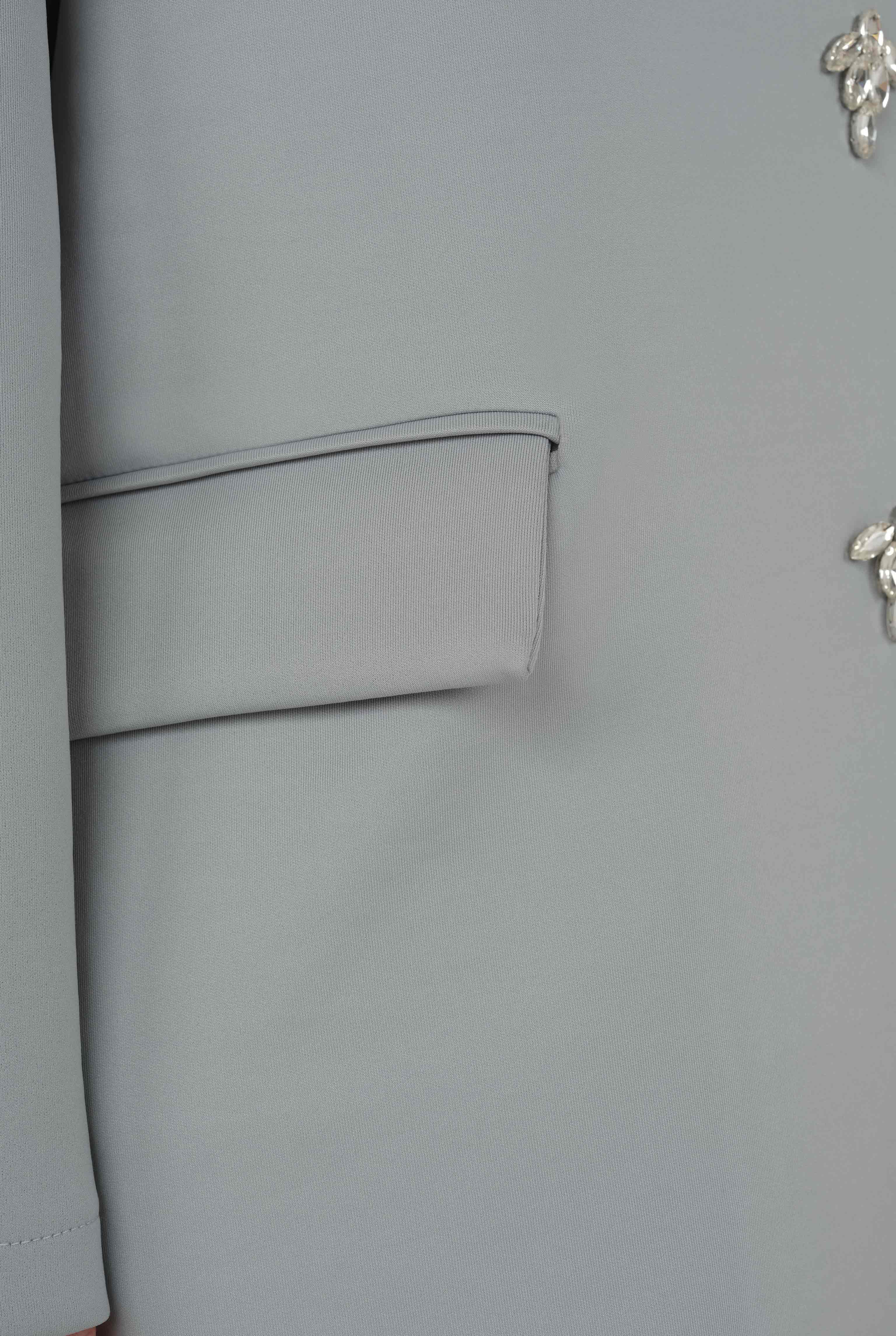 Scuba Jacket Light Gray - 5