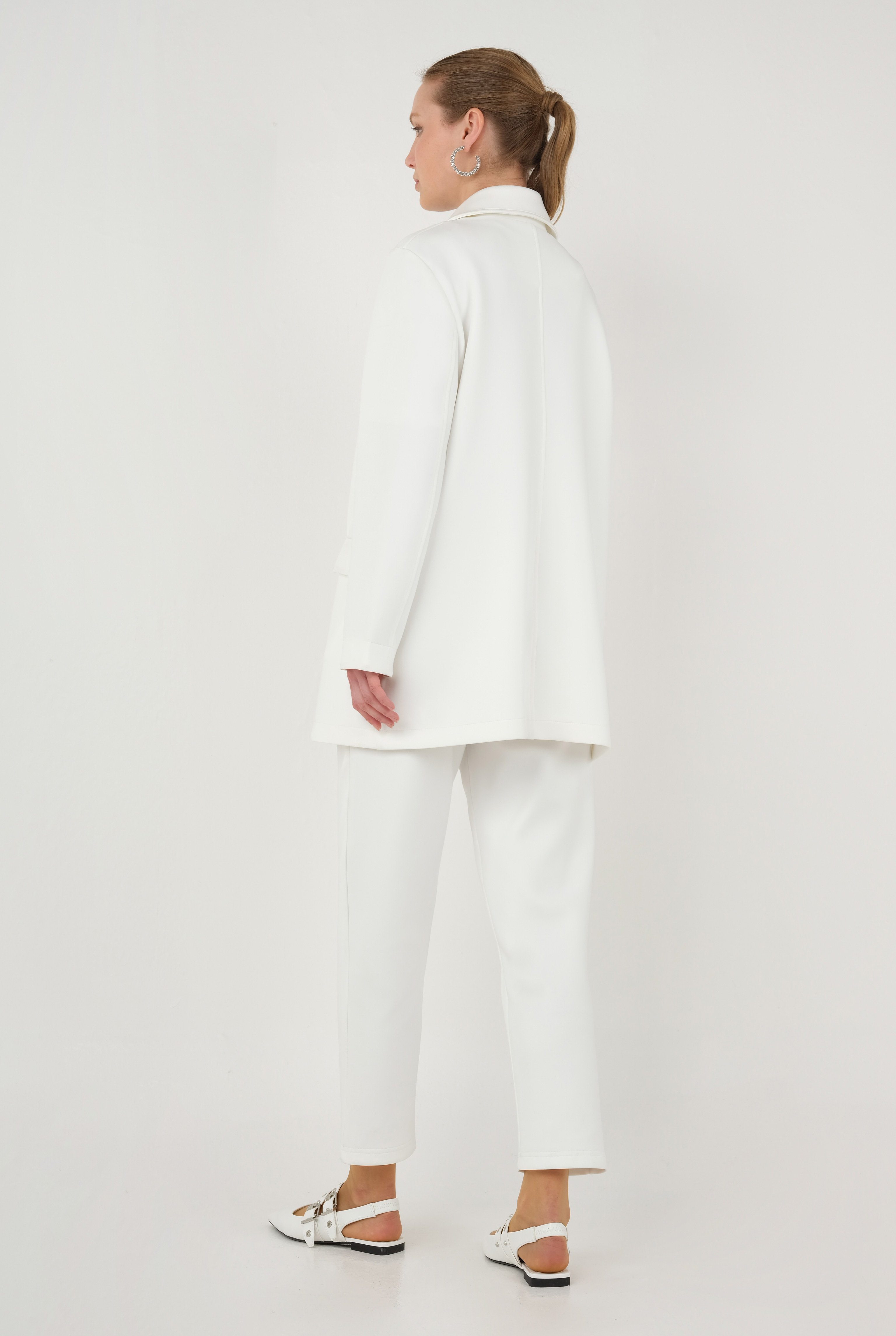 Scuba Jacket White Down - 5