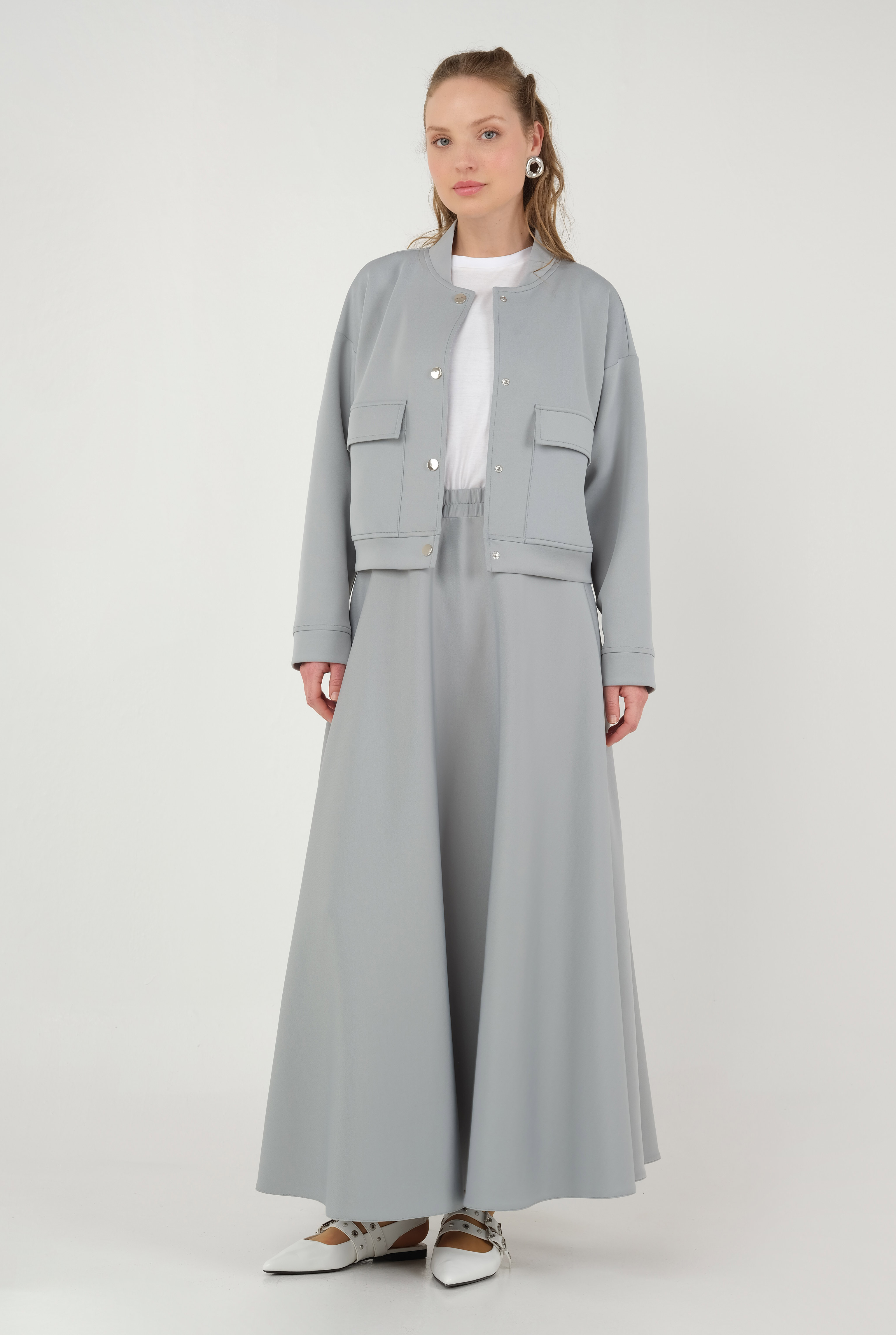 Scuba Bomber Jacket Gray - 6