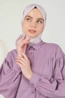 Jou Patterned Jacquard Shawl Soft Violet 
