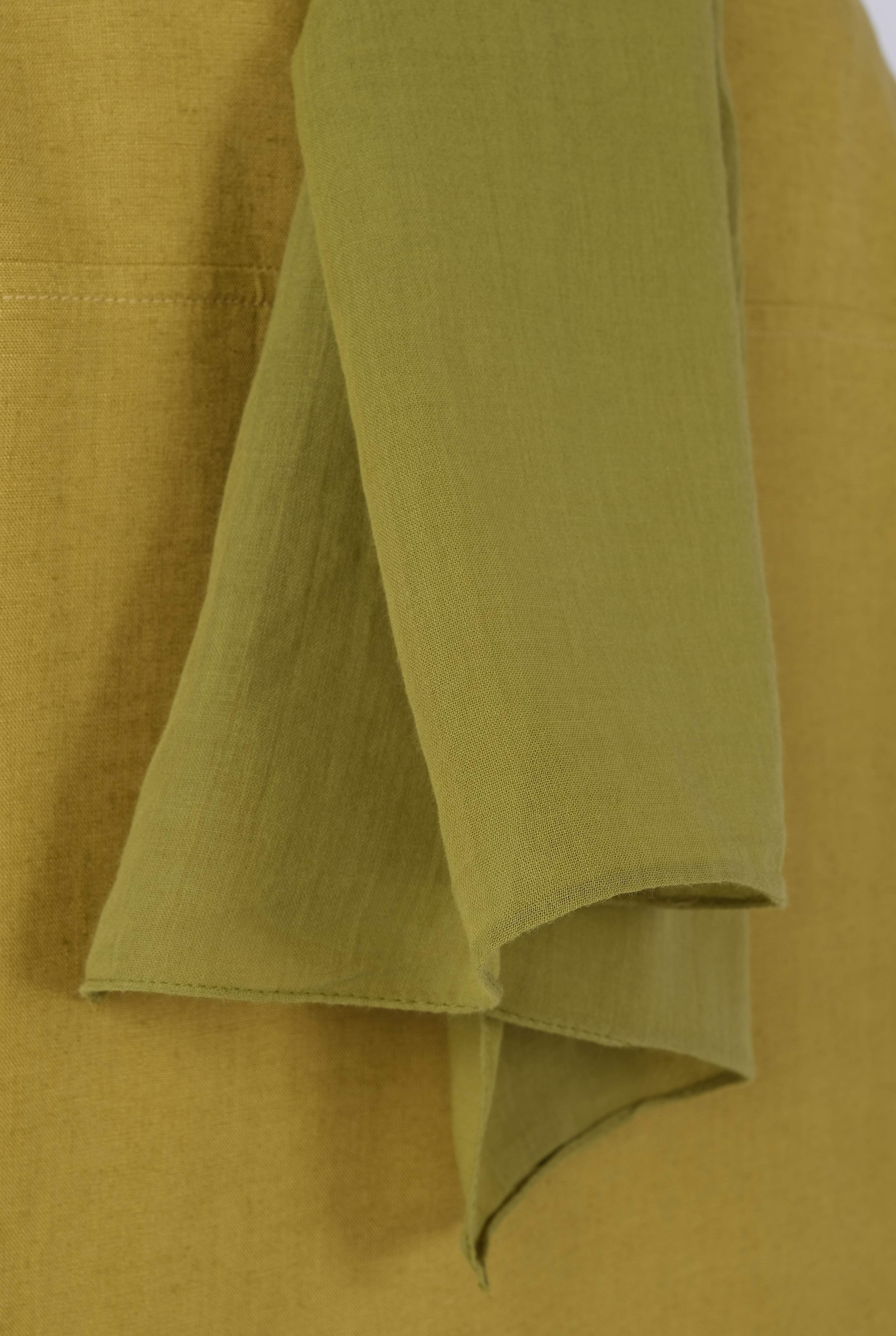 Cotton Shawl Pastel Pistachio - 3