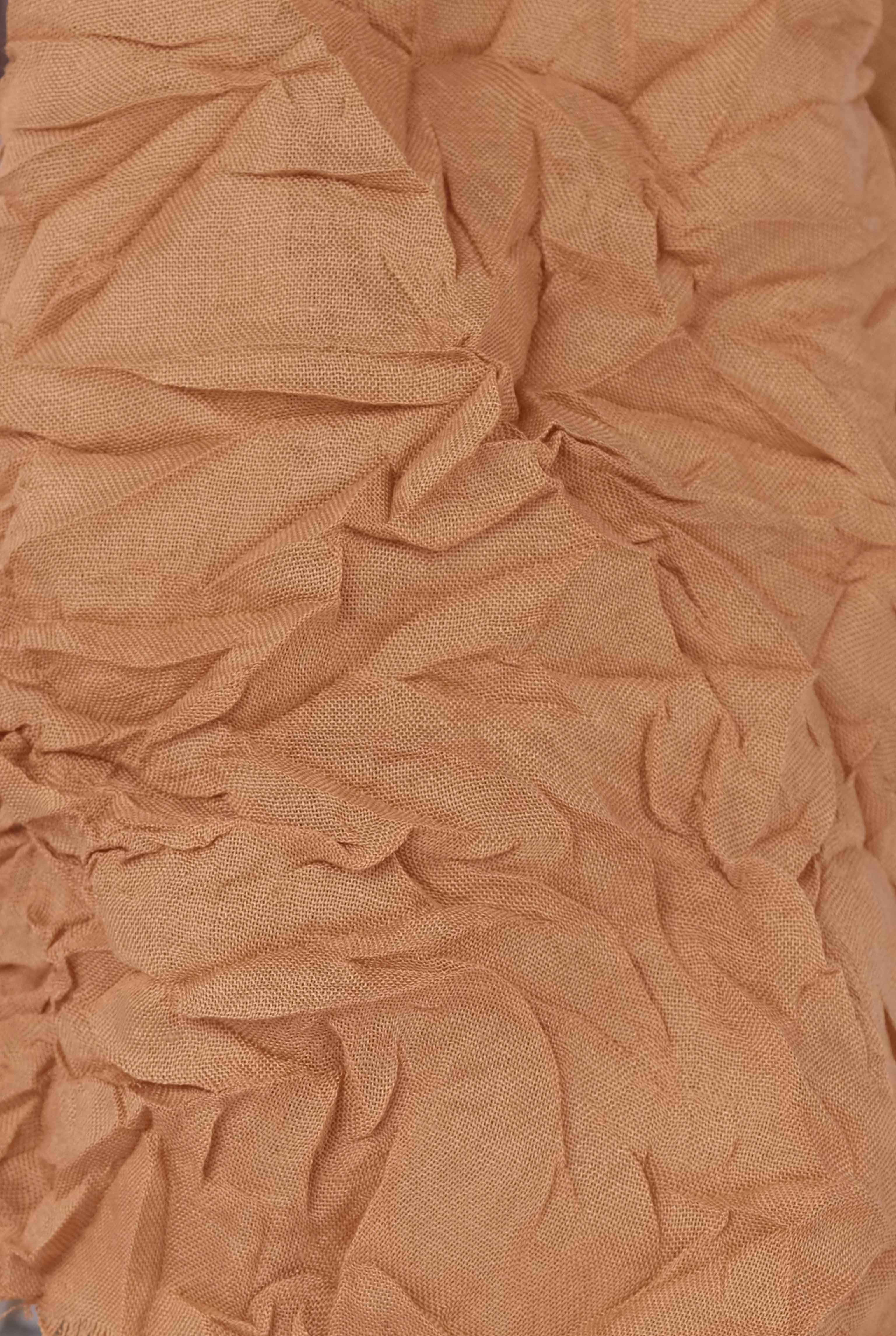 Wrinkled Shawl Salmon - 3