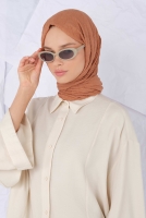 Wrinkled Shawl Papaya 