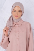 Wrinkled Shawl Soft Violet 