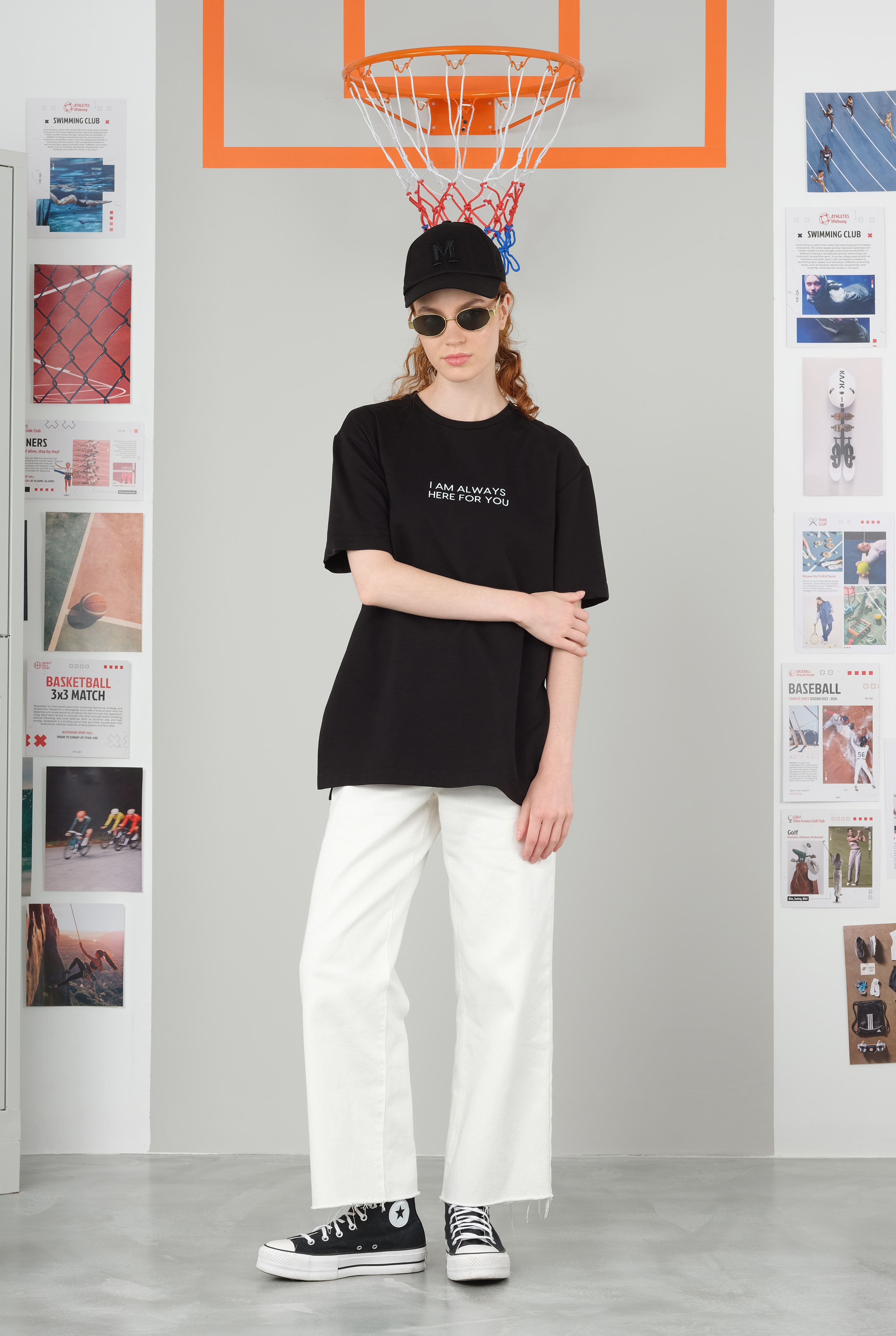 Always Here T-Shirt Black - 2