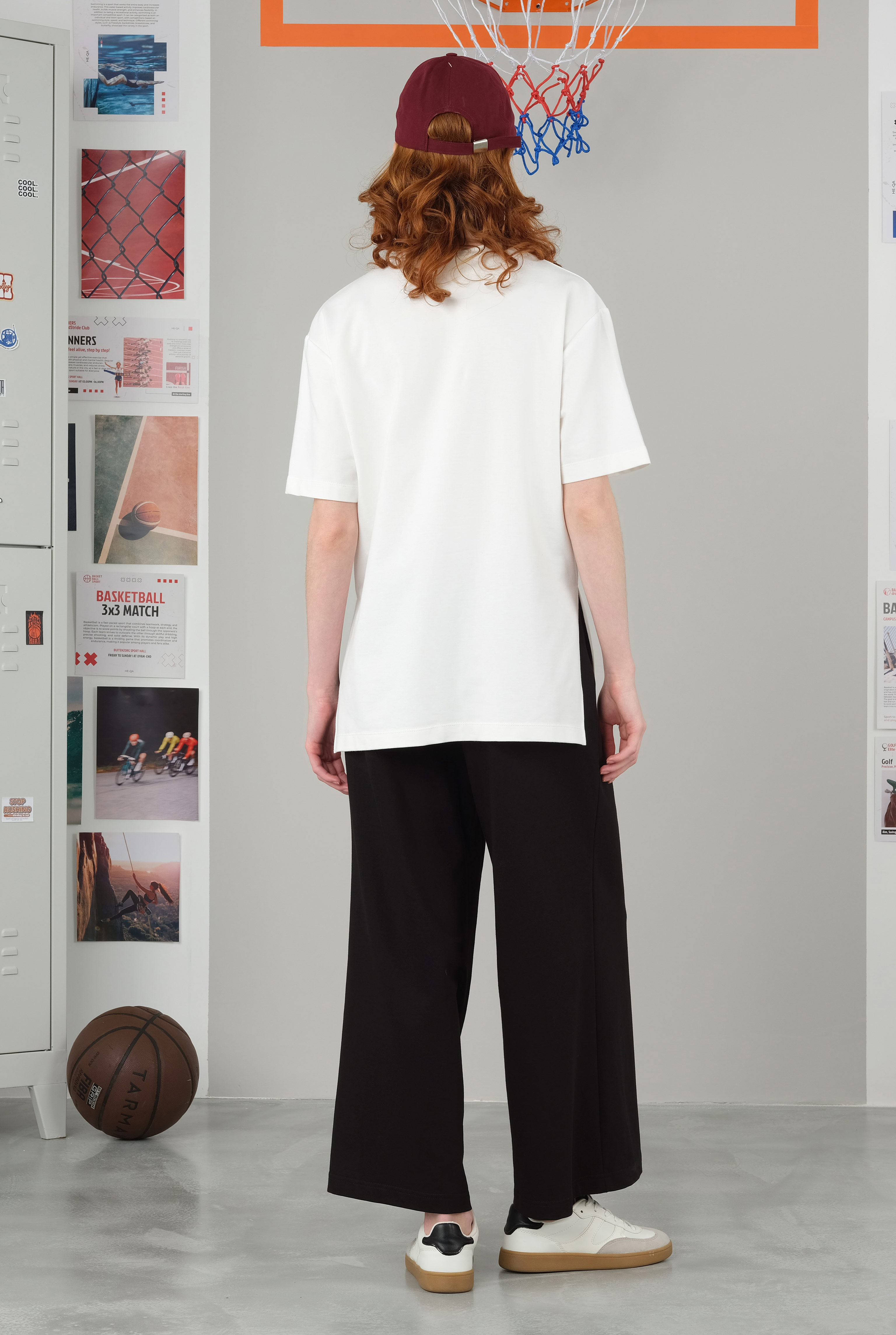 Focus On T-Shirt White Down-Pink - 5