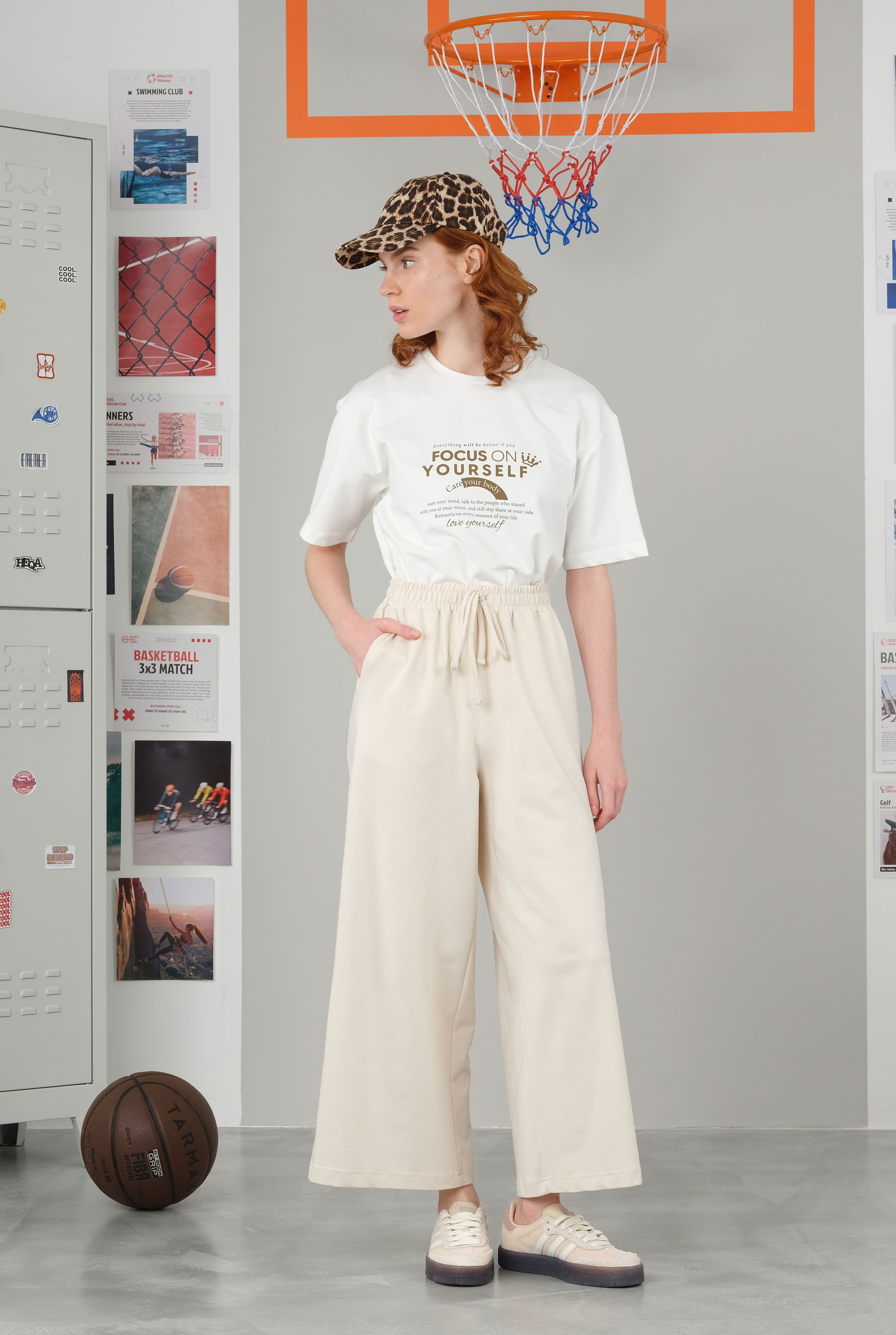 Focus On T-Shirt White Down-Cumin - 4