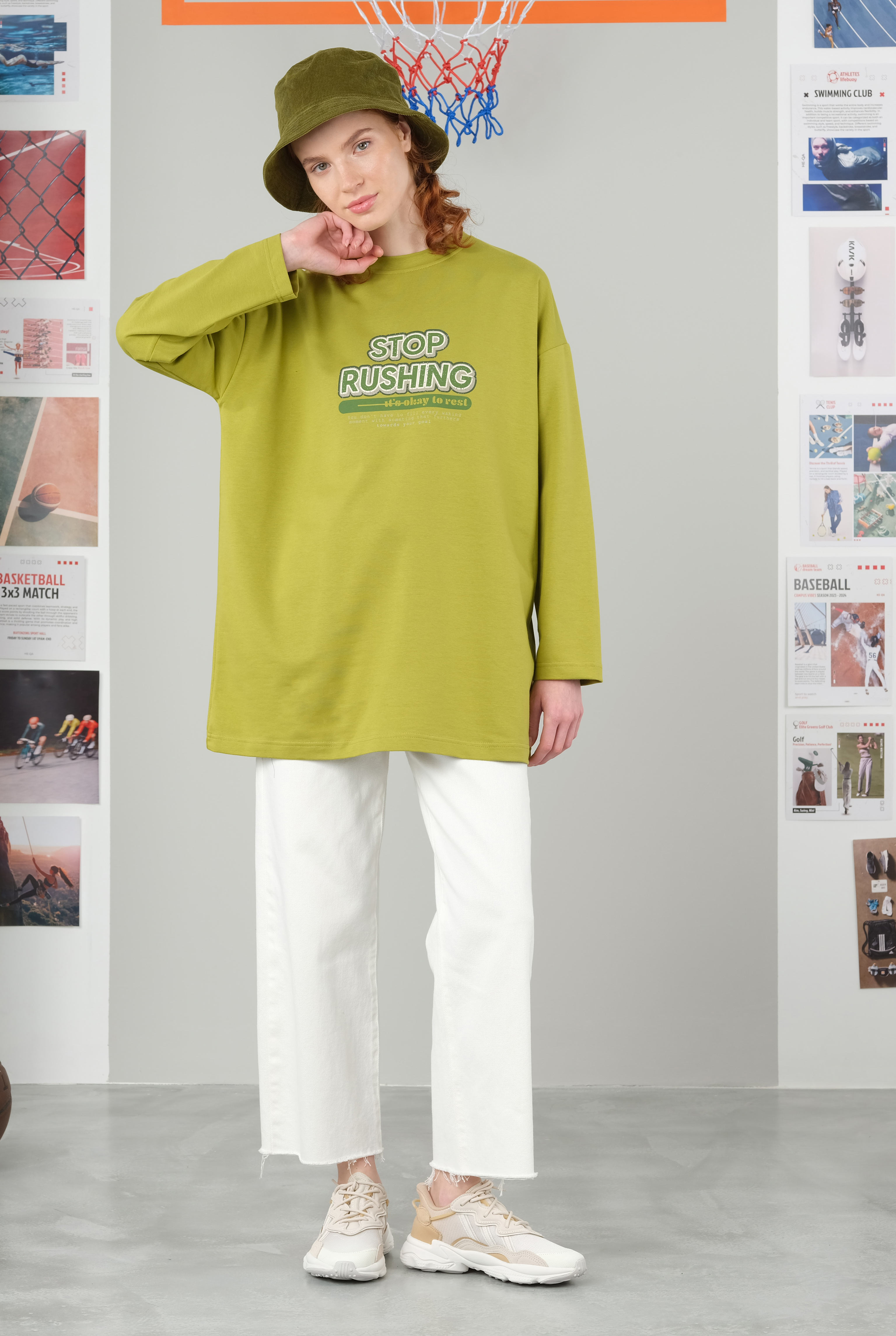 Crew Neck T-Shirt 70 CM Pistachio - 6