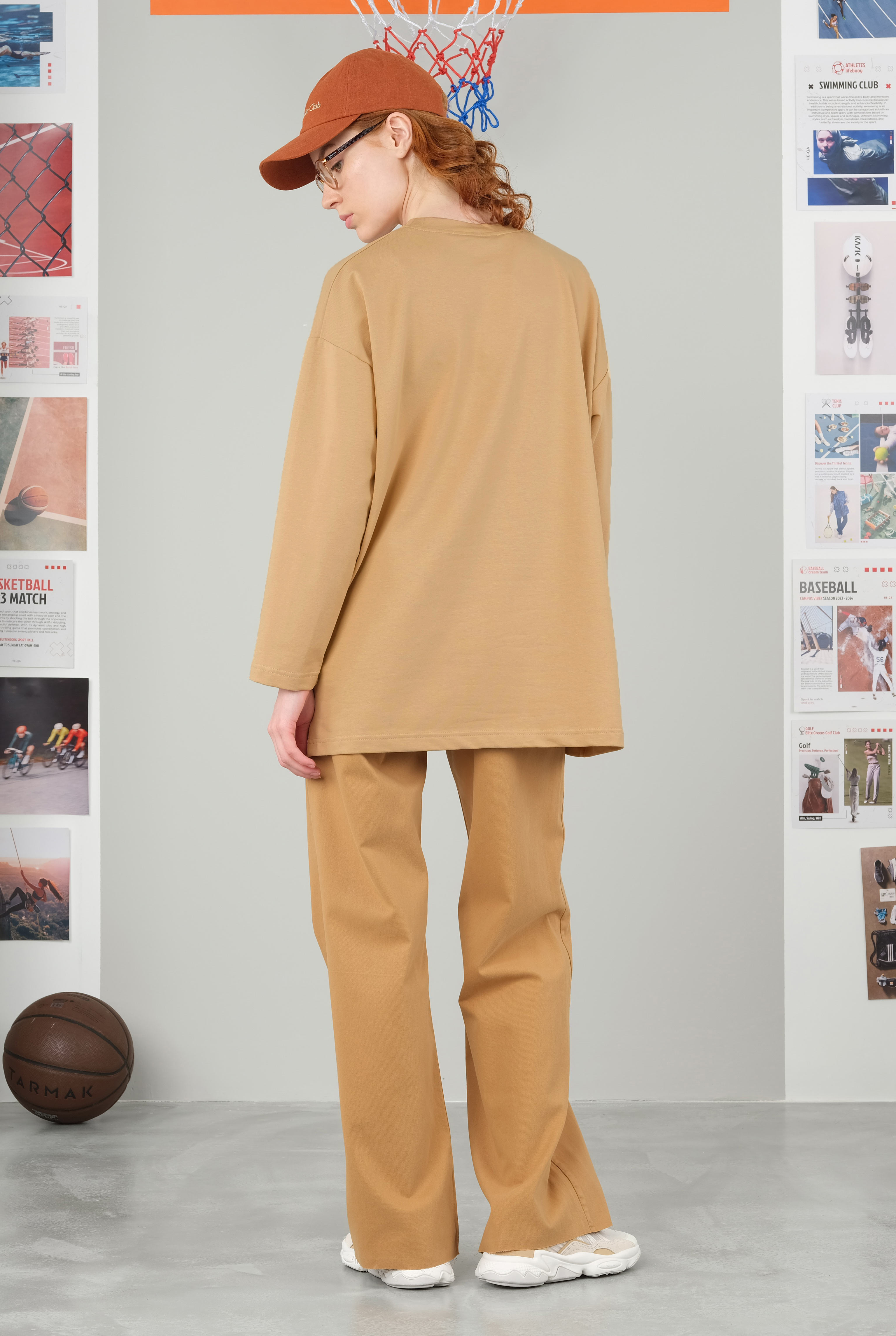 Crew Neck T-Shirt 70 CM Nude - 4