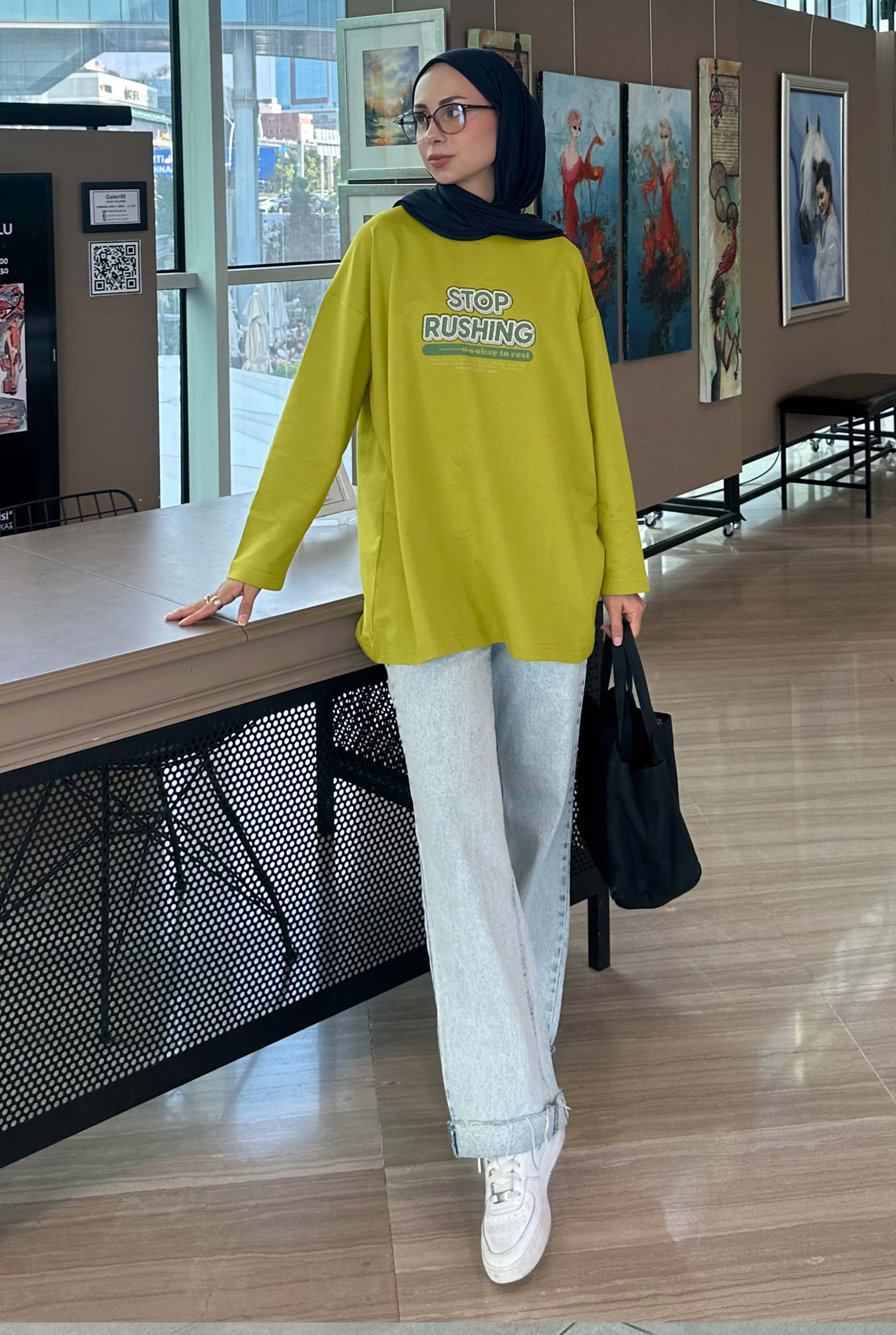 Crew Neck T-Shirt 70 CM Pistachio - 2