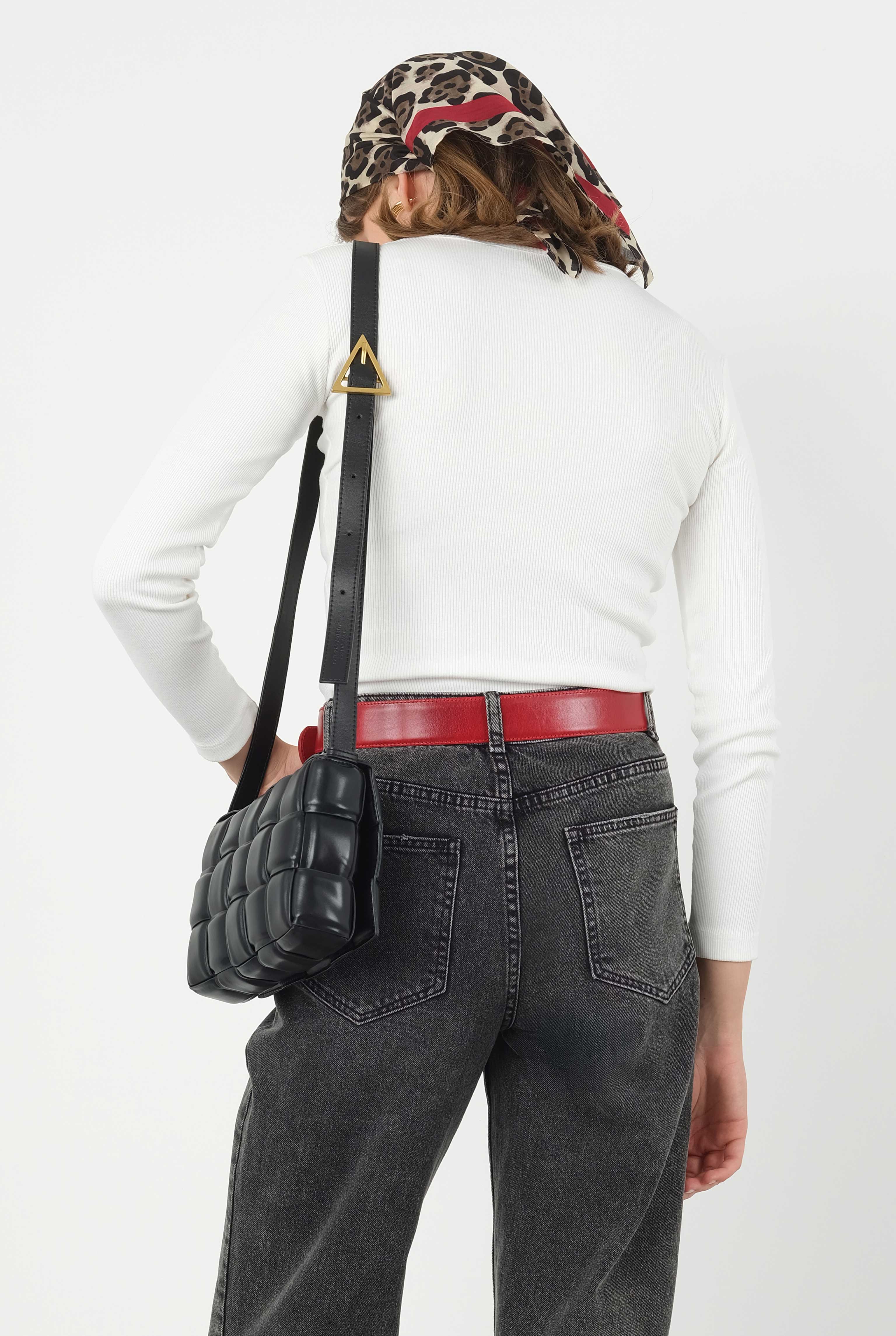 Wide Leg Jean Anthracite - 3
