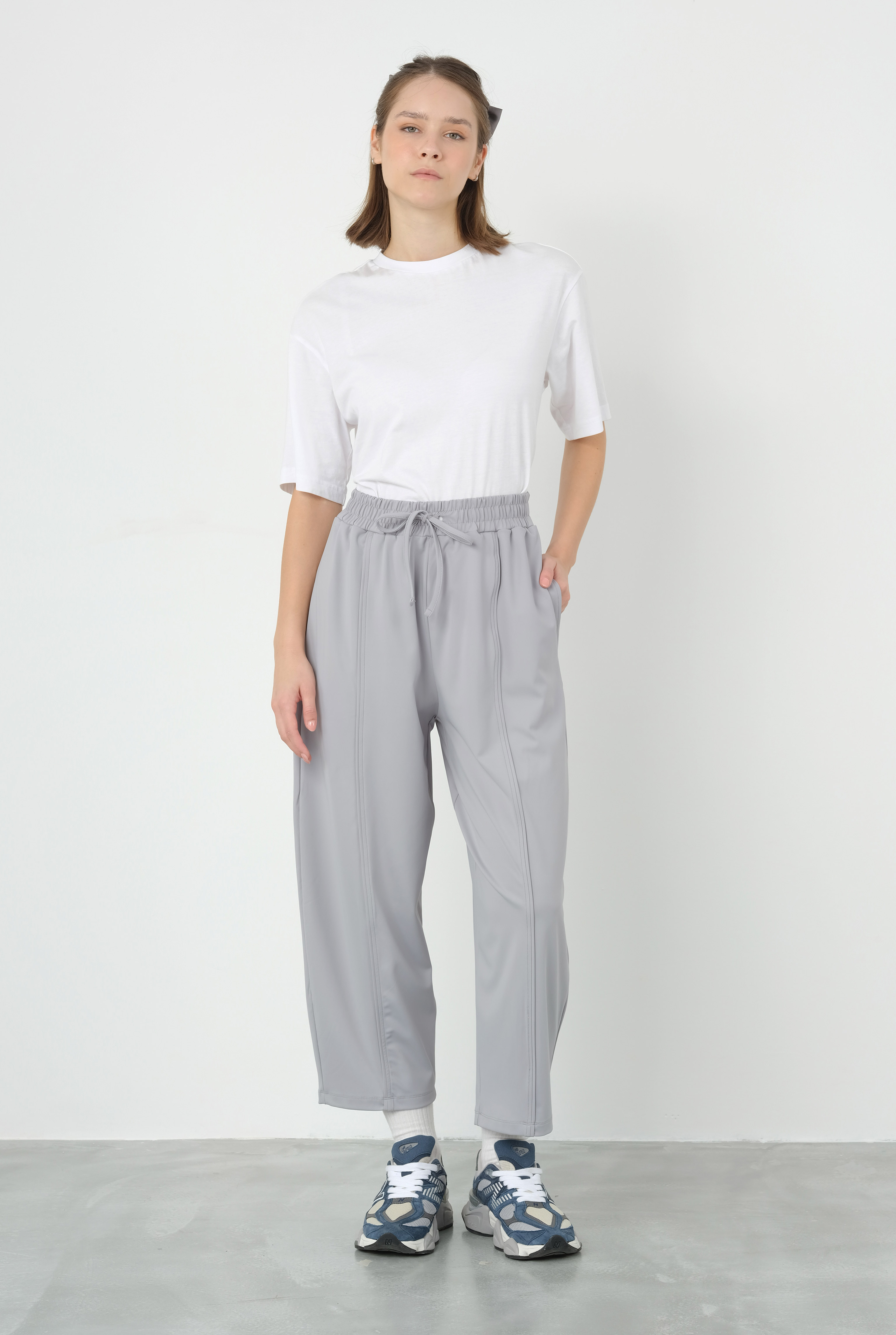 Partite Trousers Light Gray - 3