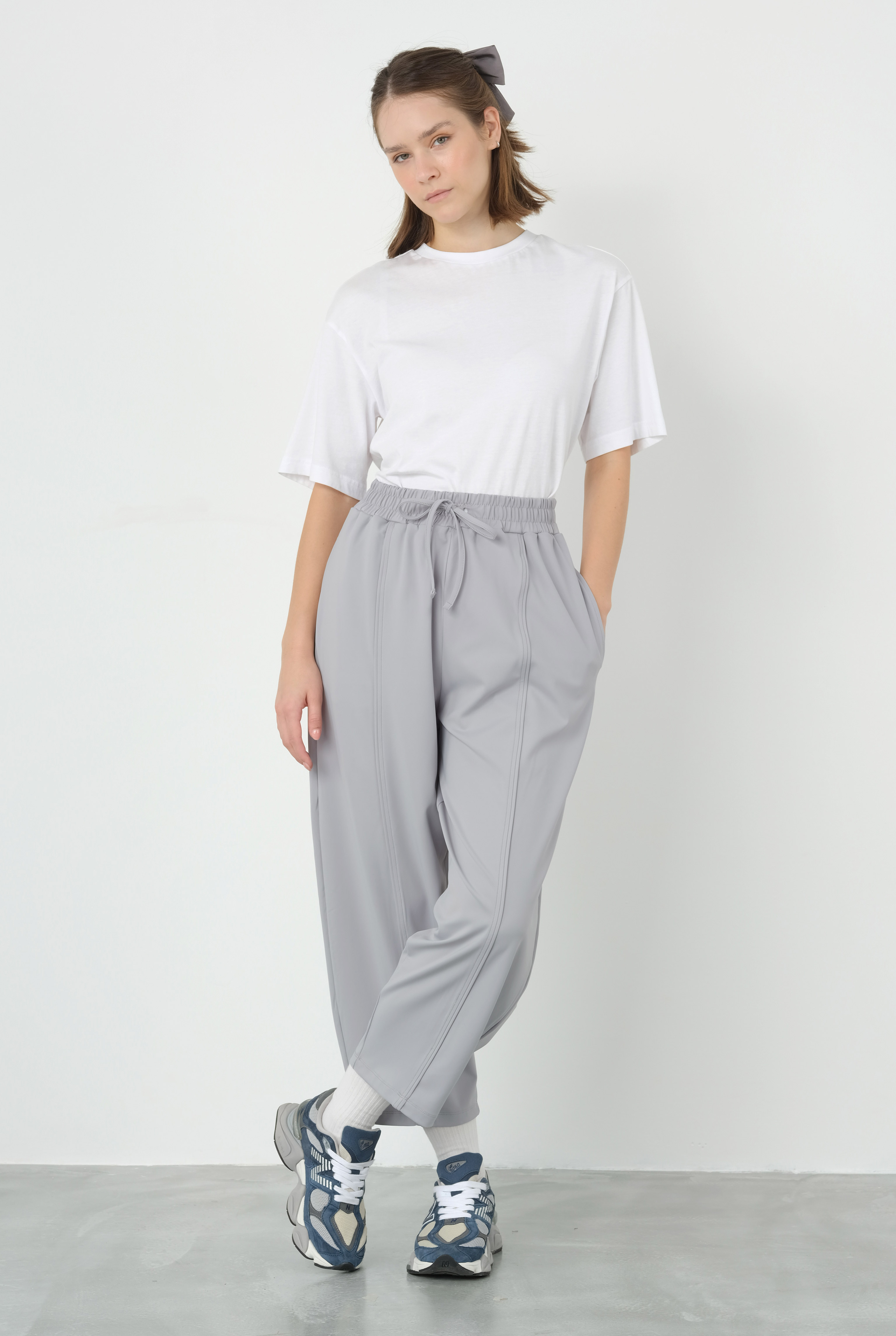Partite Trousers Light Gray - 4