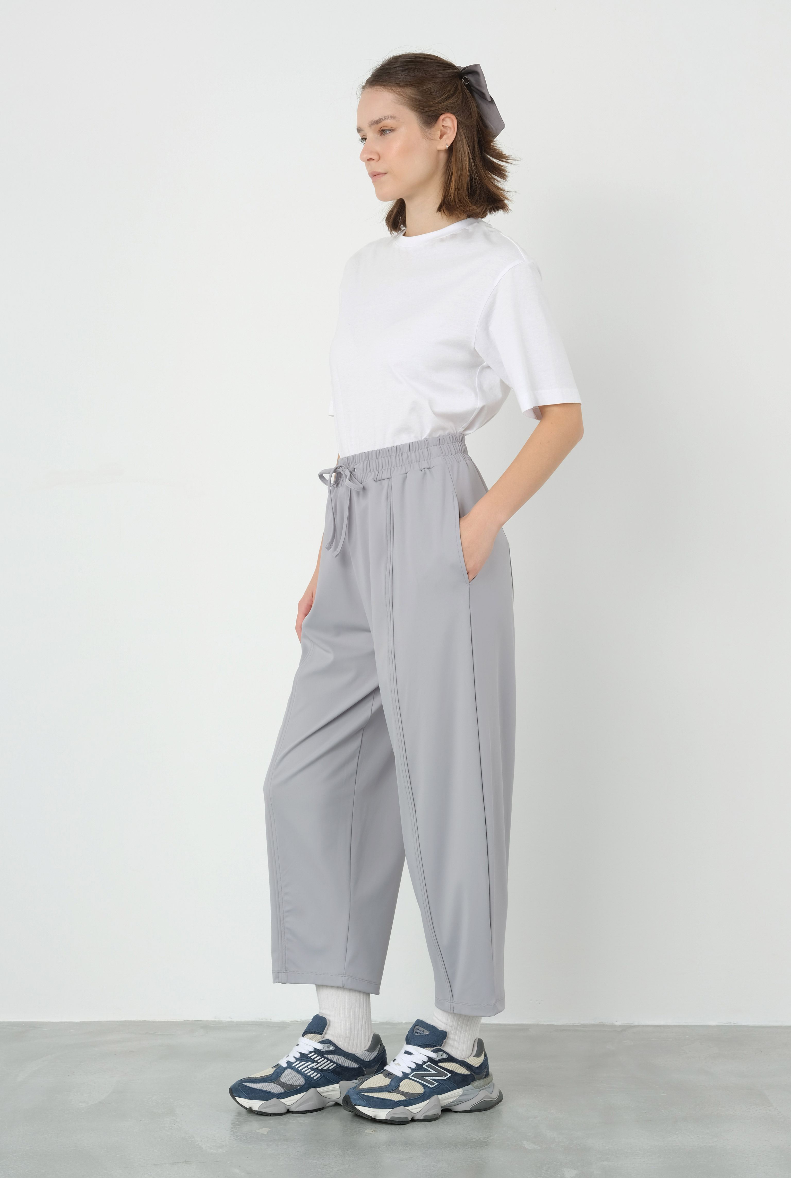 Partite Trousers Light Gray - 5