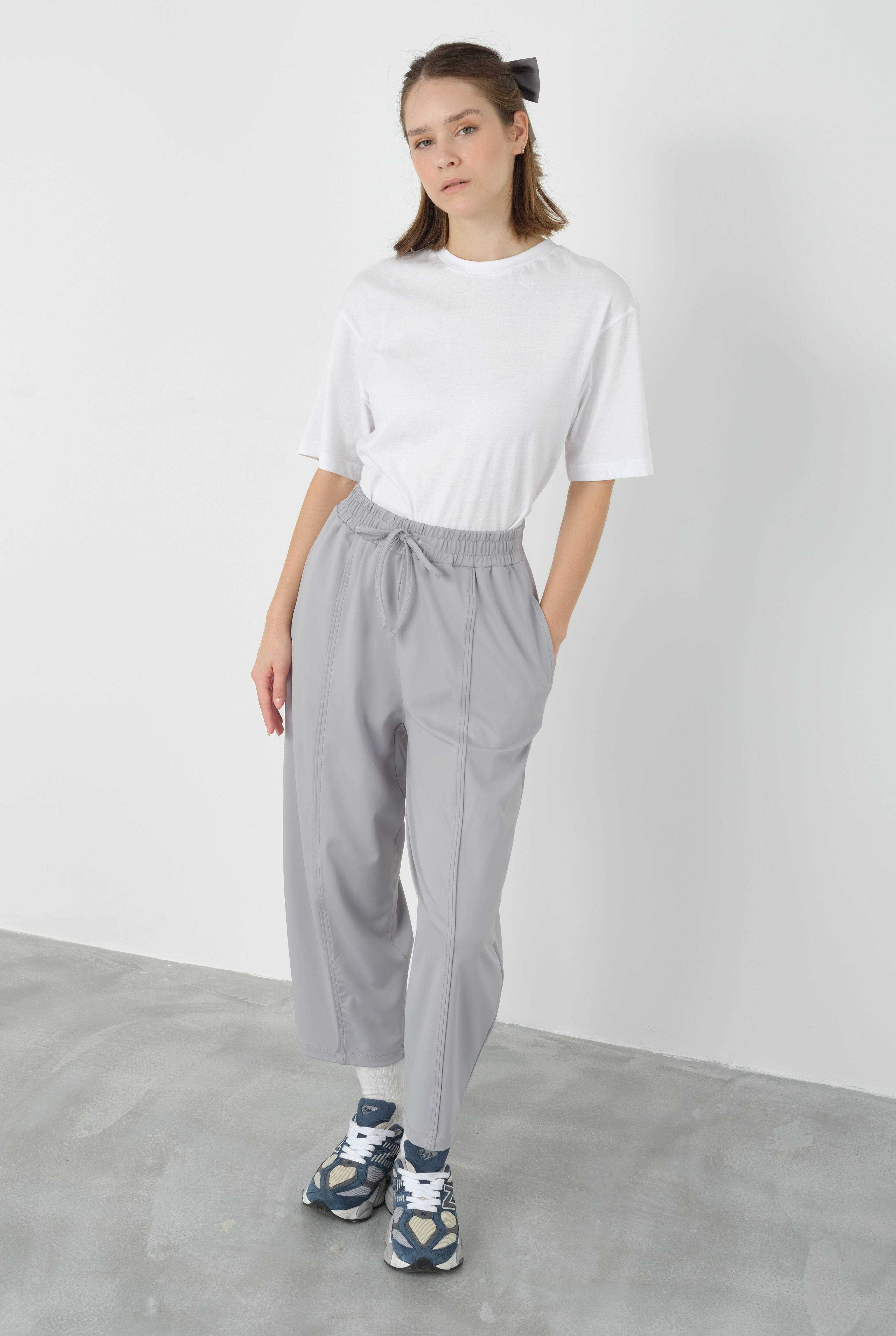 Partite Trousers Light Gray - 2