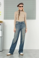 Wide Leg Jean Retro Blue 