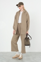 Pintuck Sweatpants Matt Sage Green 