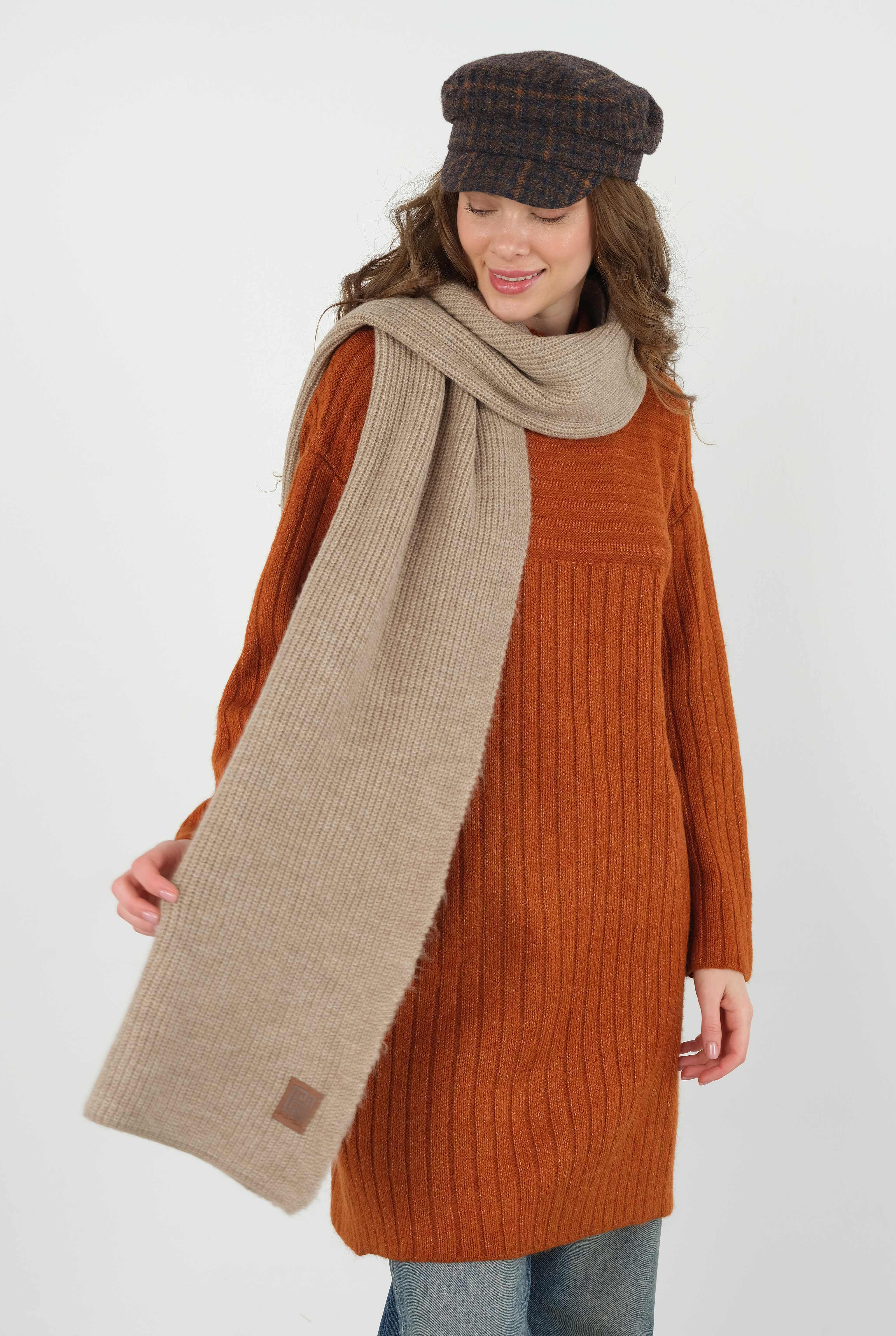 Knitted Kerchief Light Mink - 3
