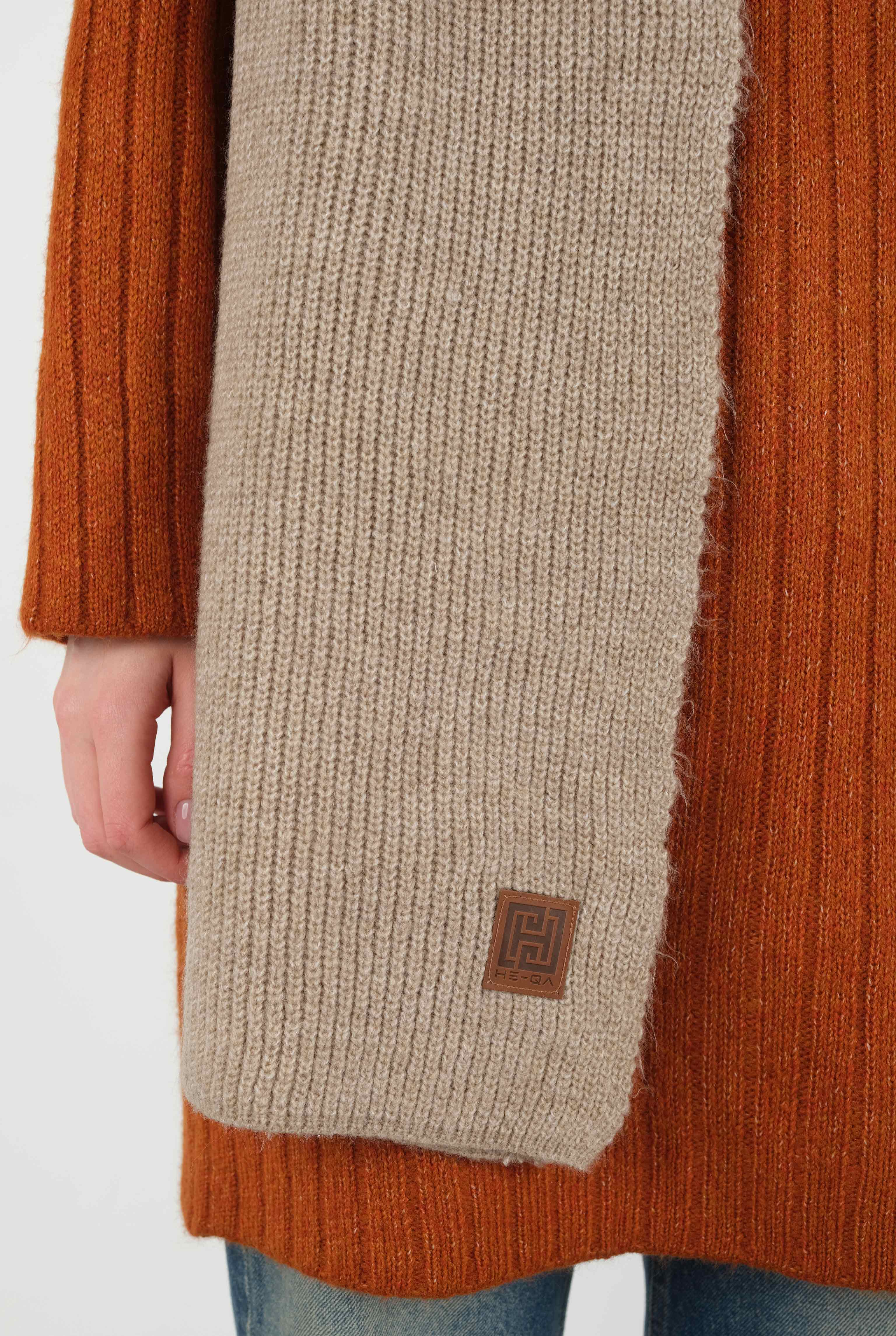 Knitted Kerchief Light Mink - 4