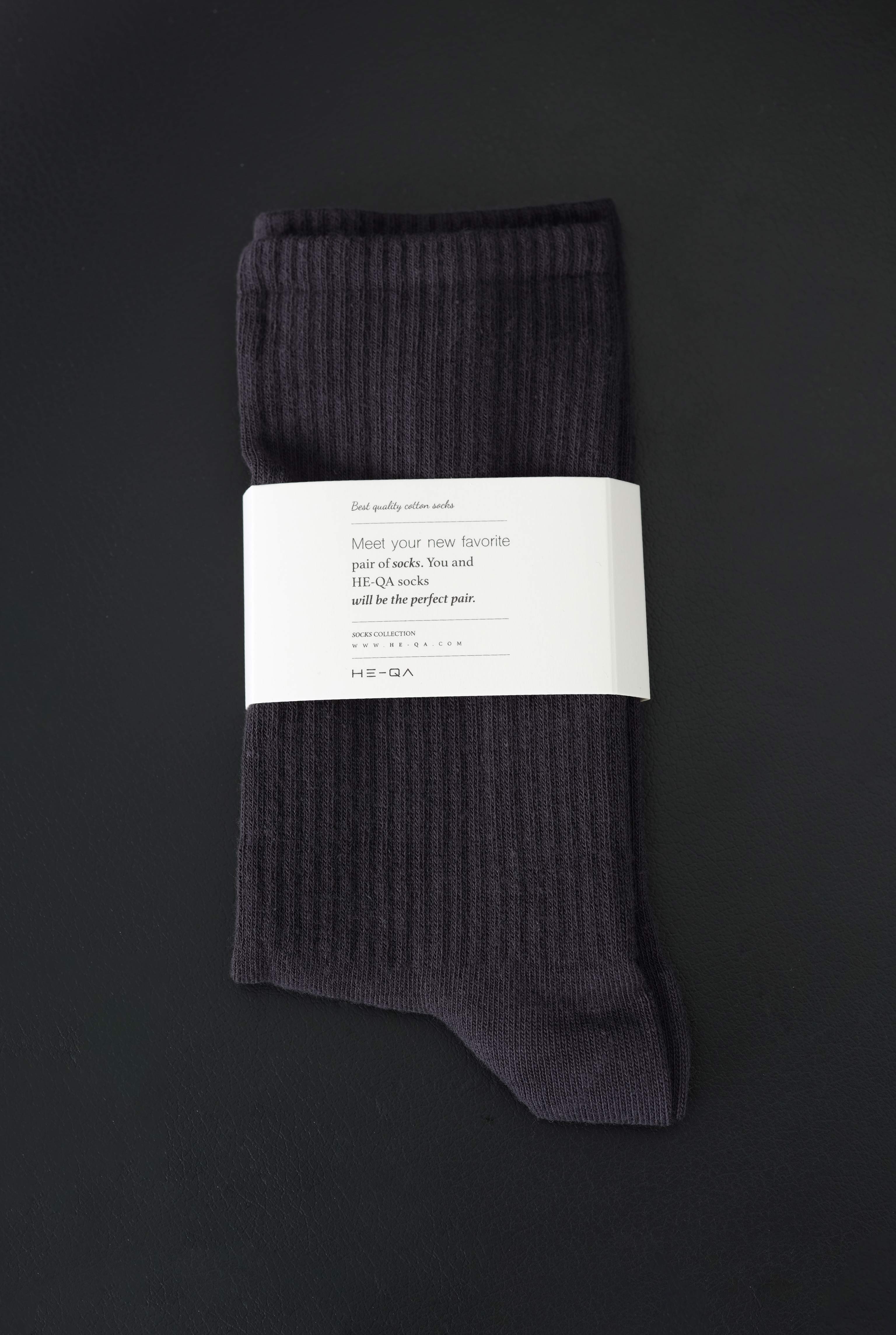 Straight Elastic Brouded Ankle Anthracite - 2