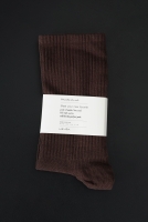 Straight Elastic Brouded Ankle Brown 