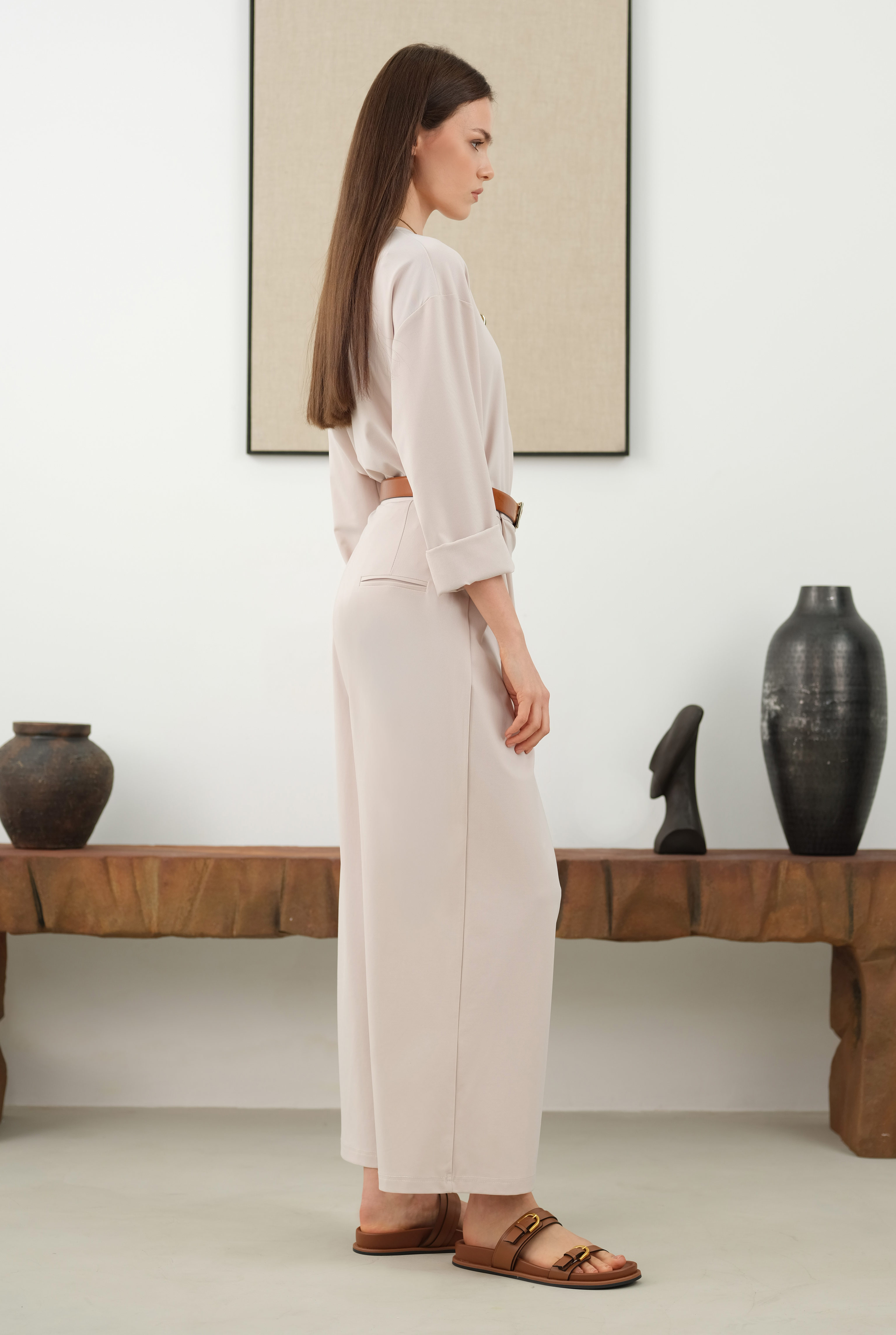 Stonewash Modal Set Soft Cashmere - 6