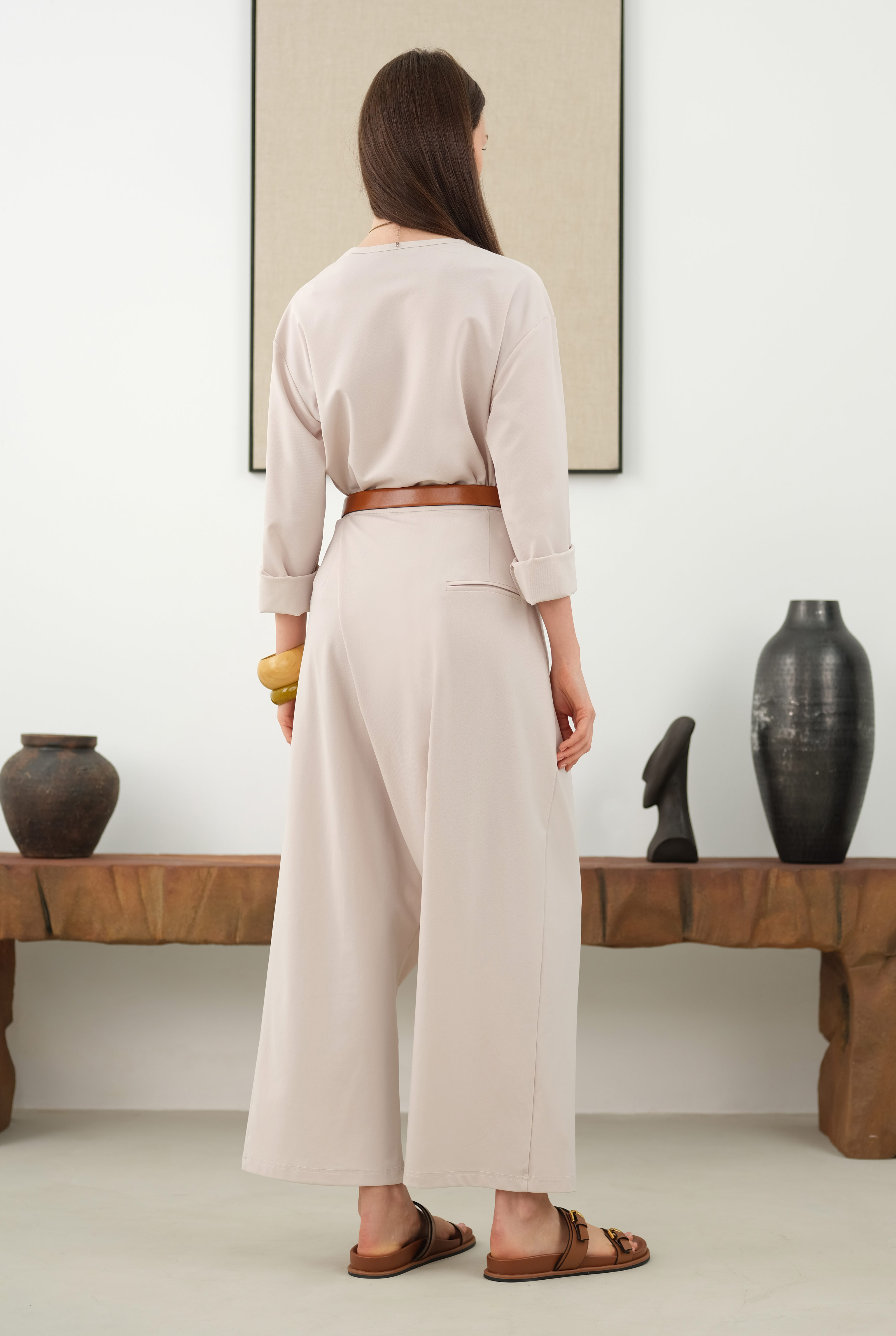 Stonewash Modal Set Soft Cashmere - 5