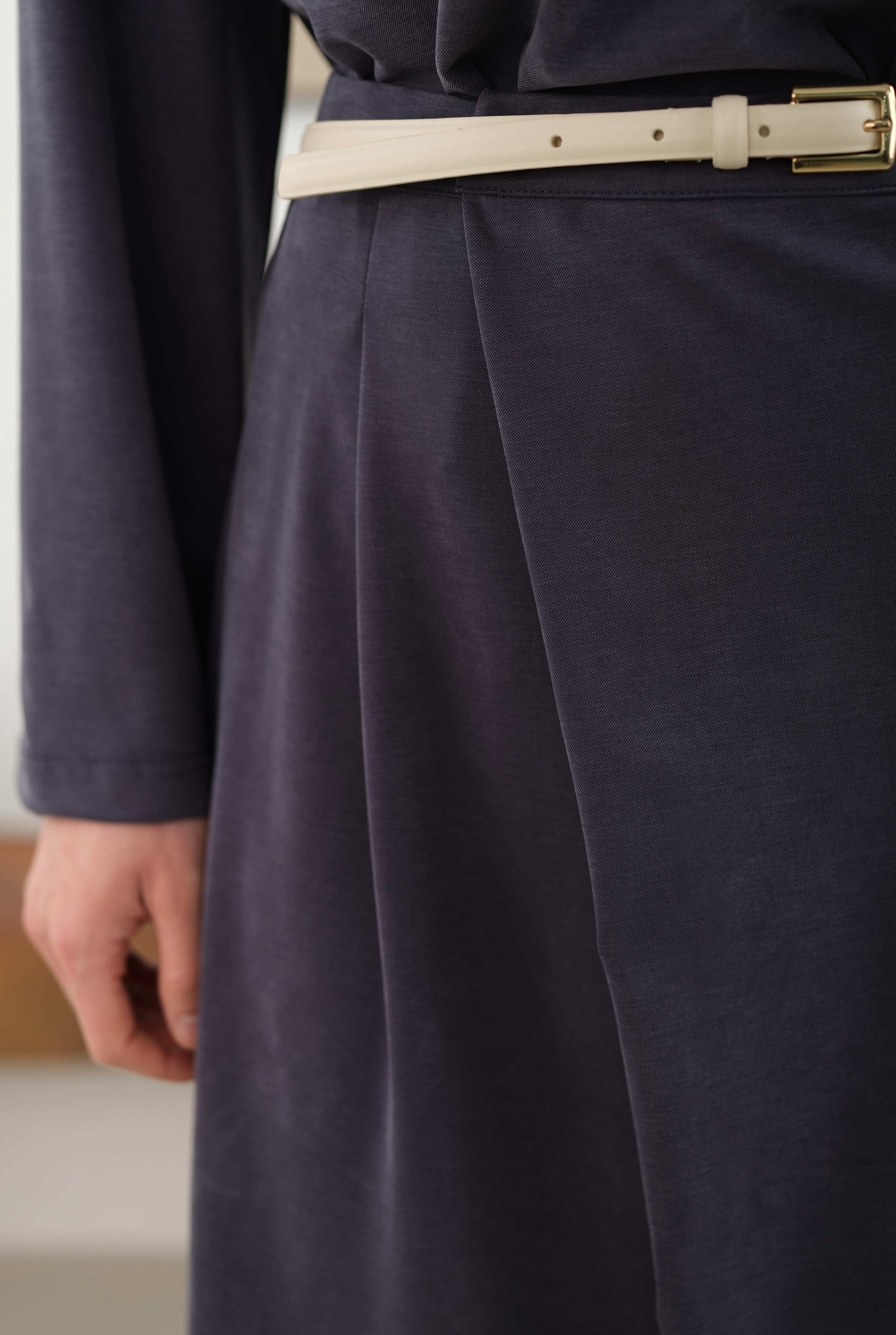 Stonewash Modal Set Navy Blue - 2