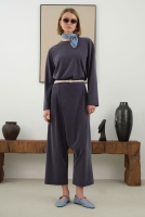 Stonewash Modal Set Navy Blue 