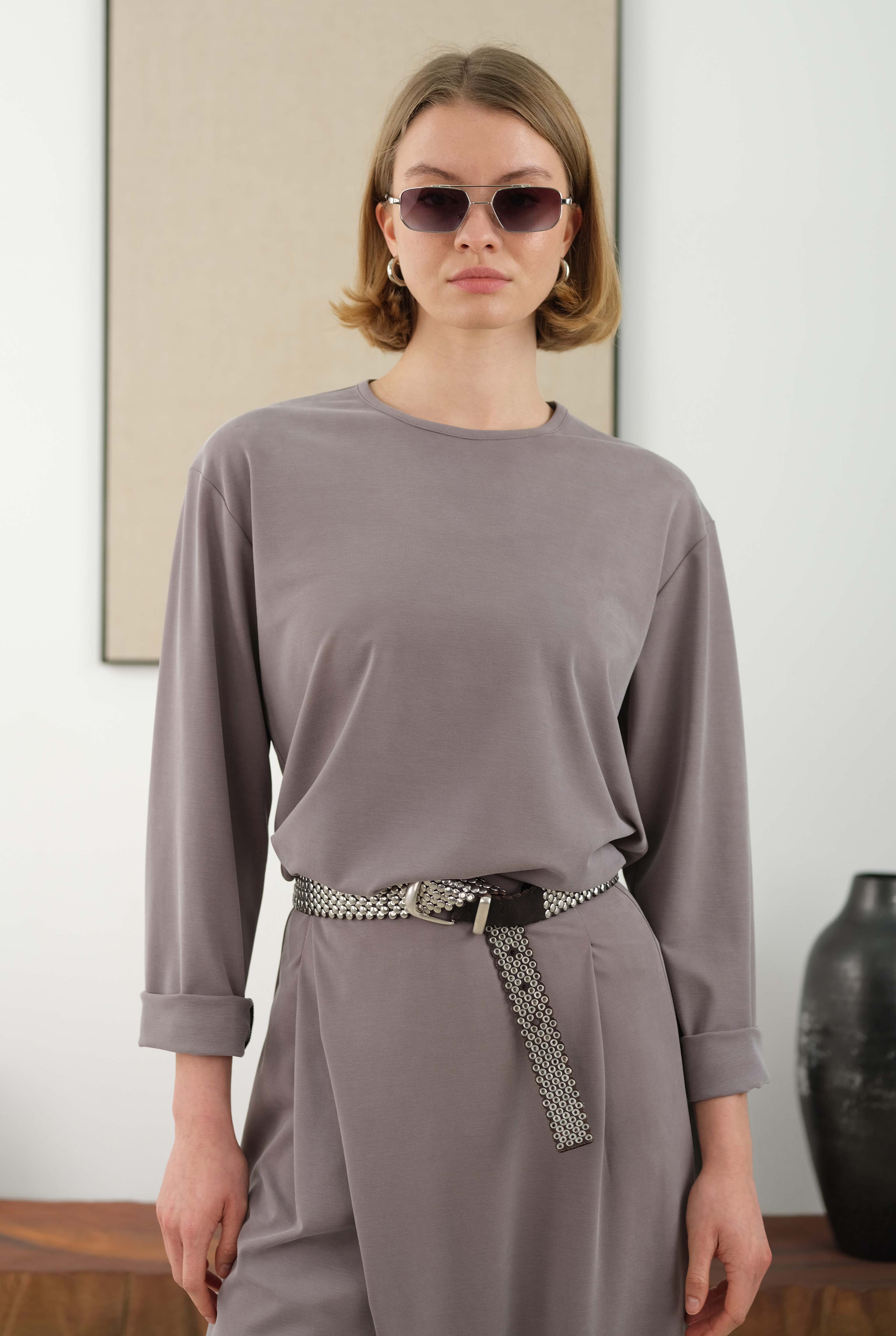 Stonewash Modal Set Grayish - 5
