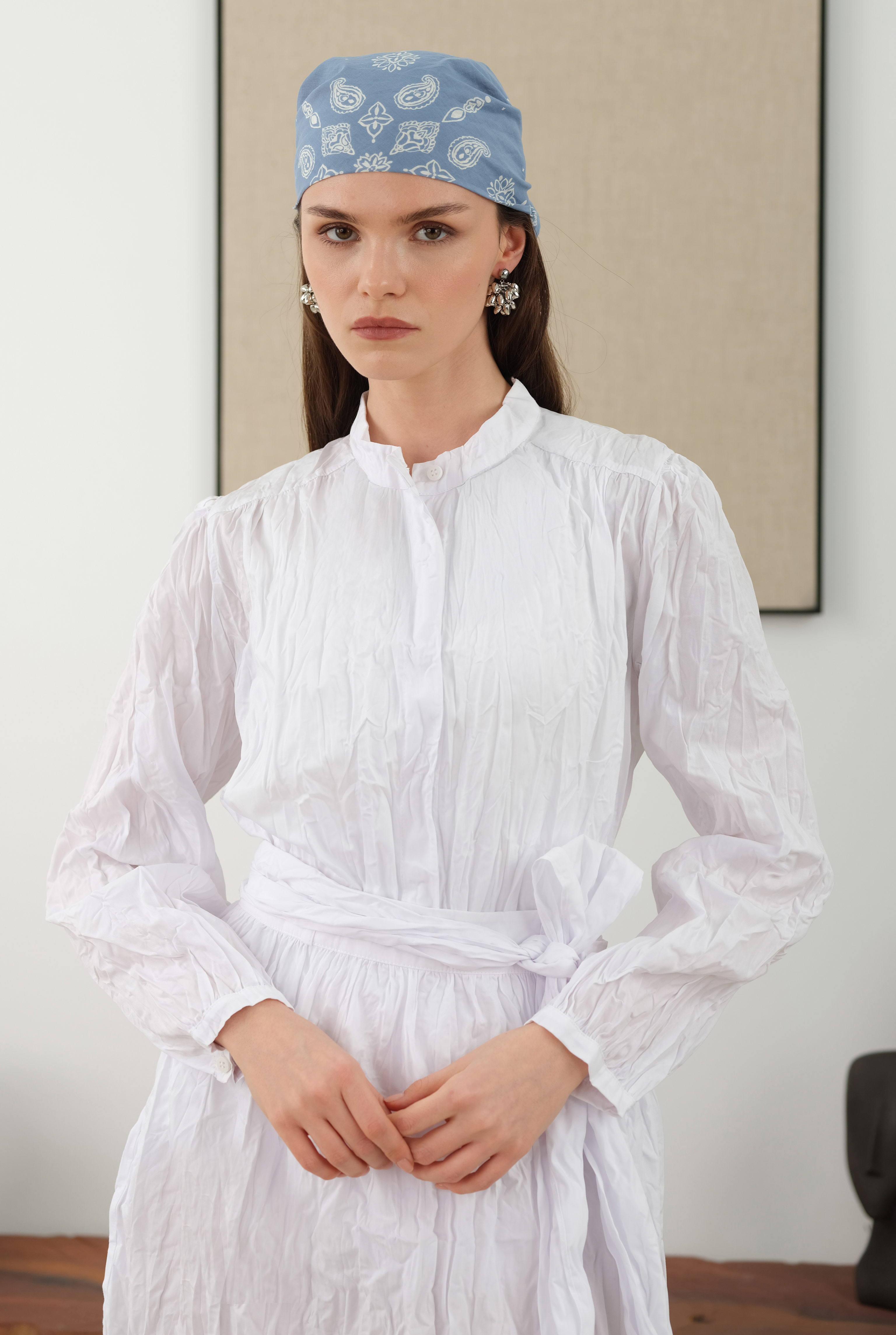 Wrinkled Set White - 2