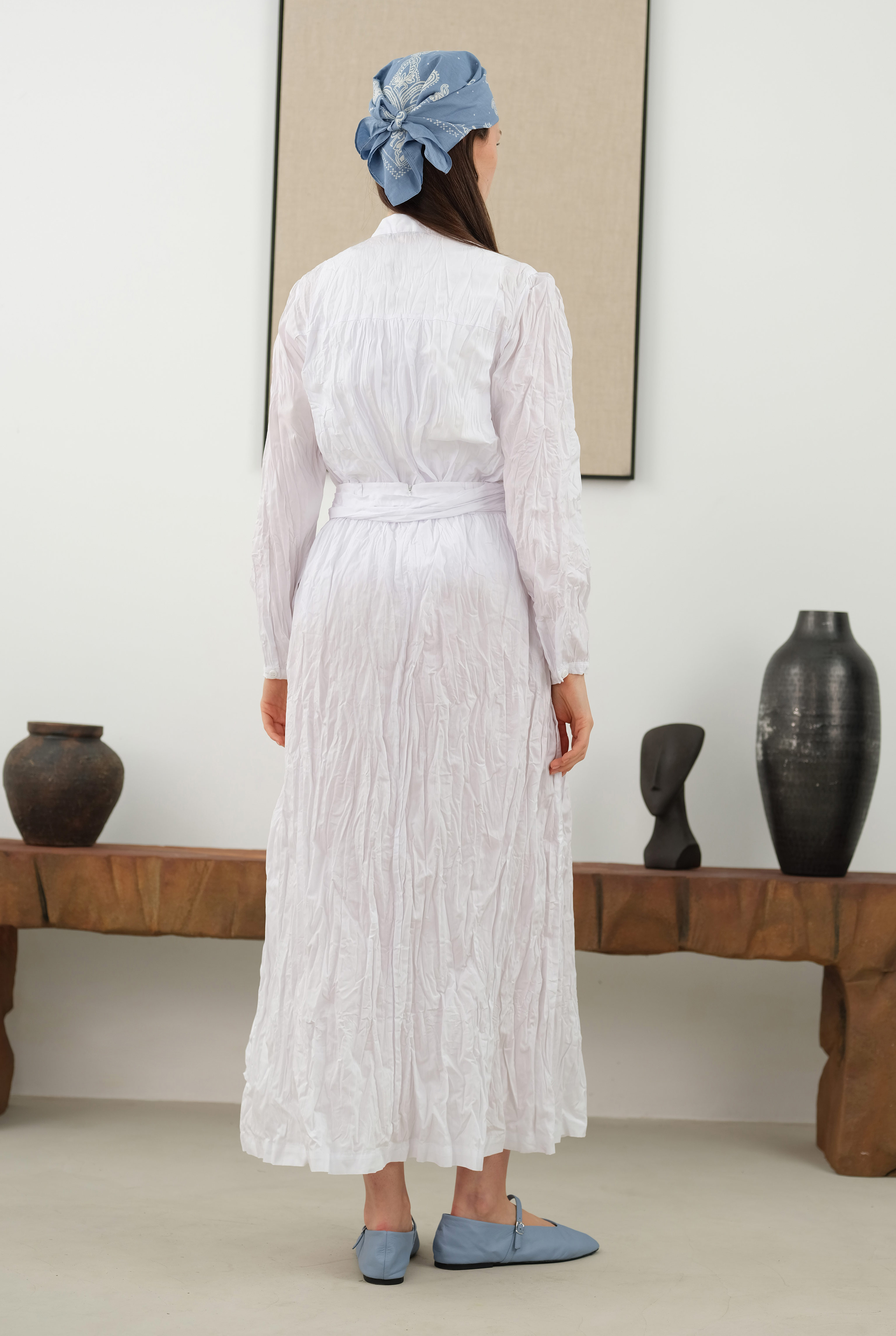 Wrinkled Set White - 4
