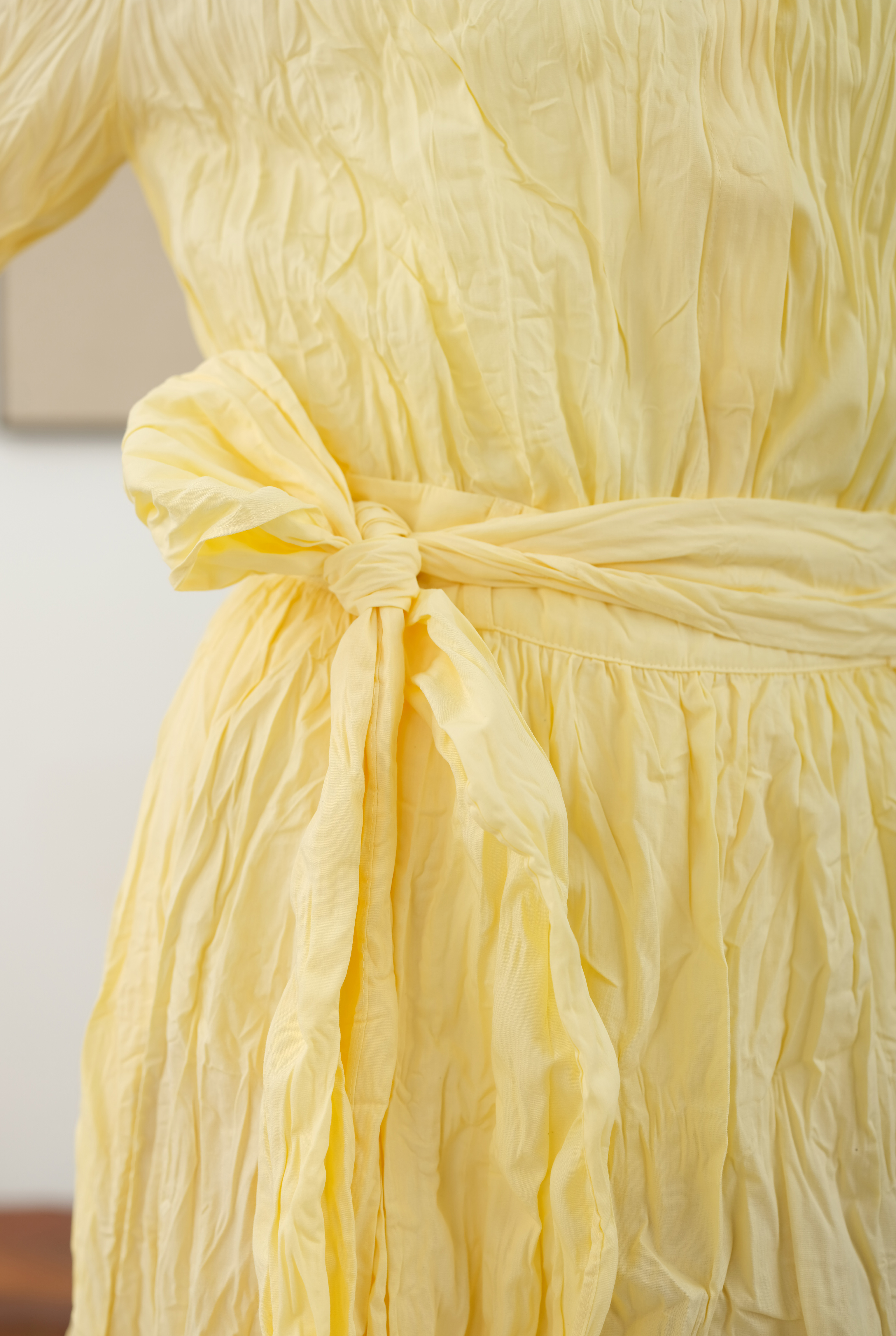 Wrinkled Set Soft Yellow - 5